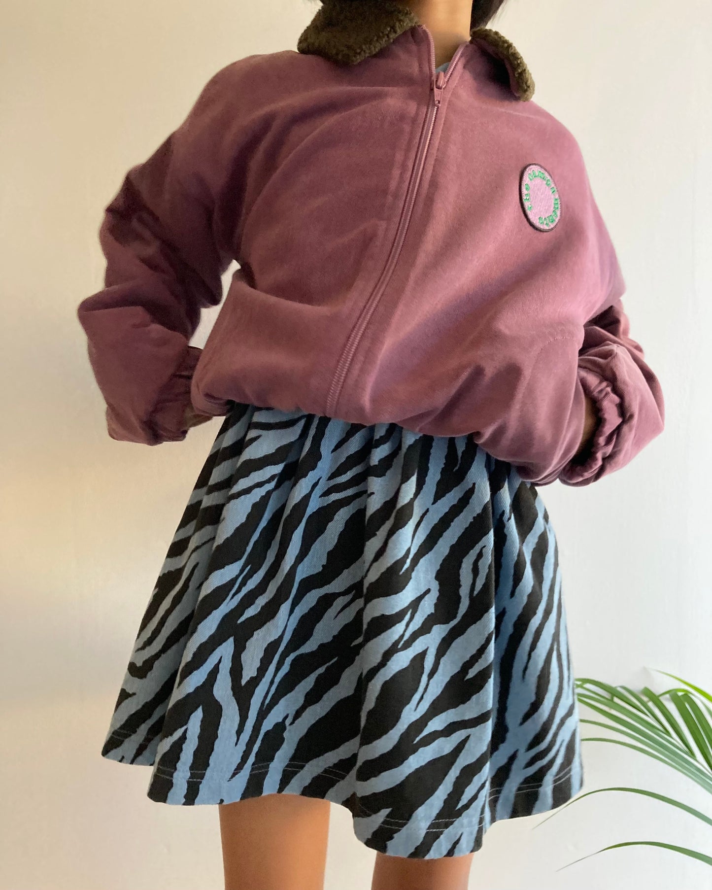 the campamento / purple washed jacket