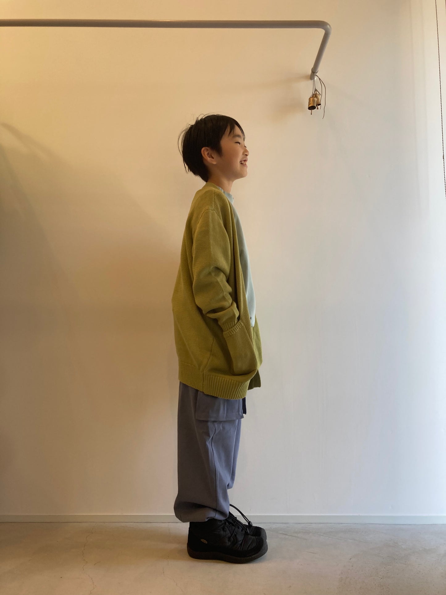 repose ams / knit grandpa cardigan