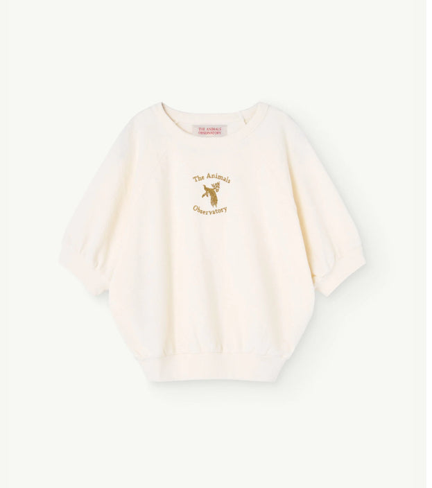 TAO / white squab crop top