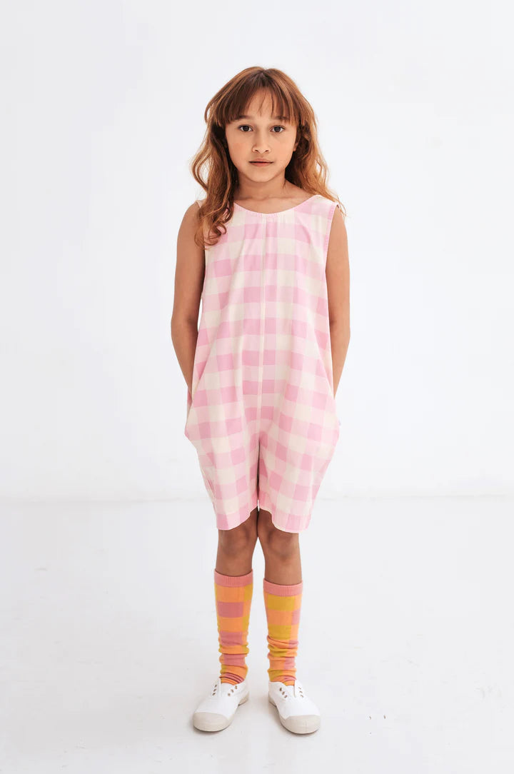 repose ams / Knee Socks - Lime BB Check