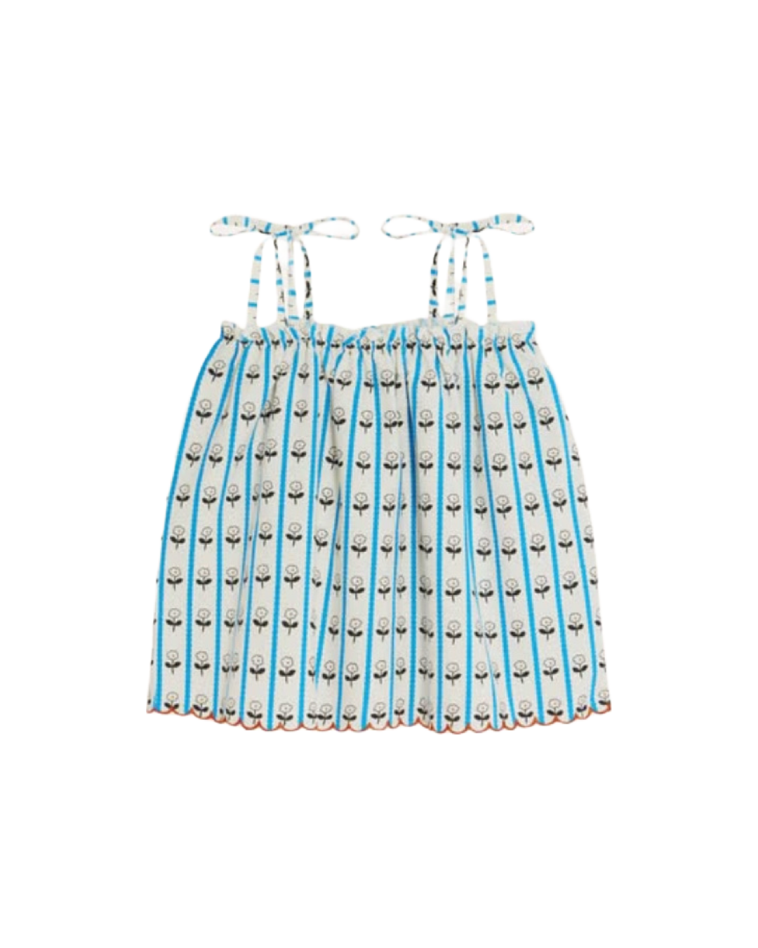 the campamento / flower kids blouse