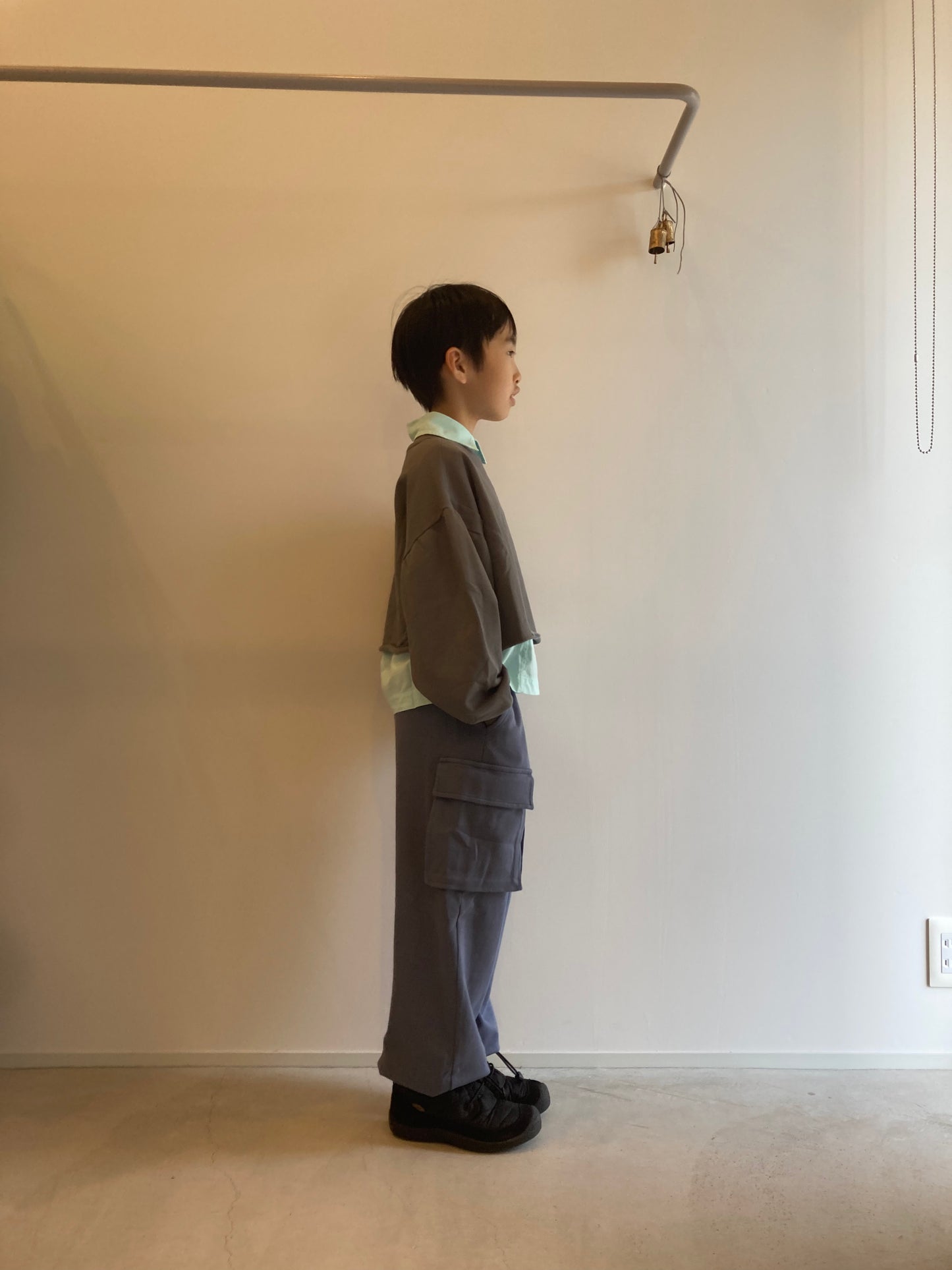 repose ams / crop heart sweater 50% off !