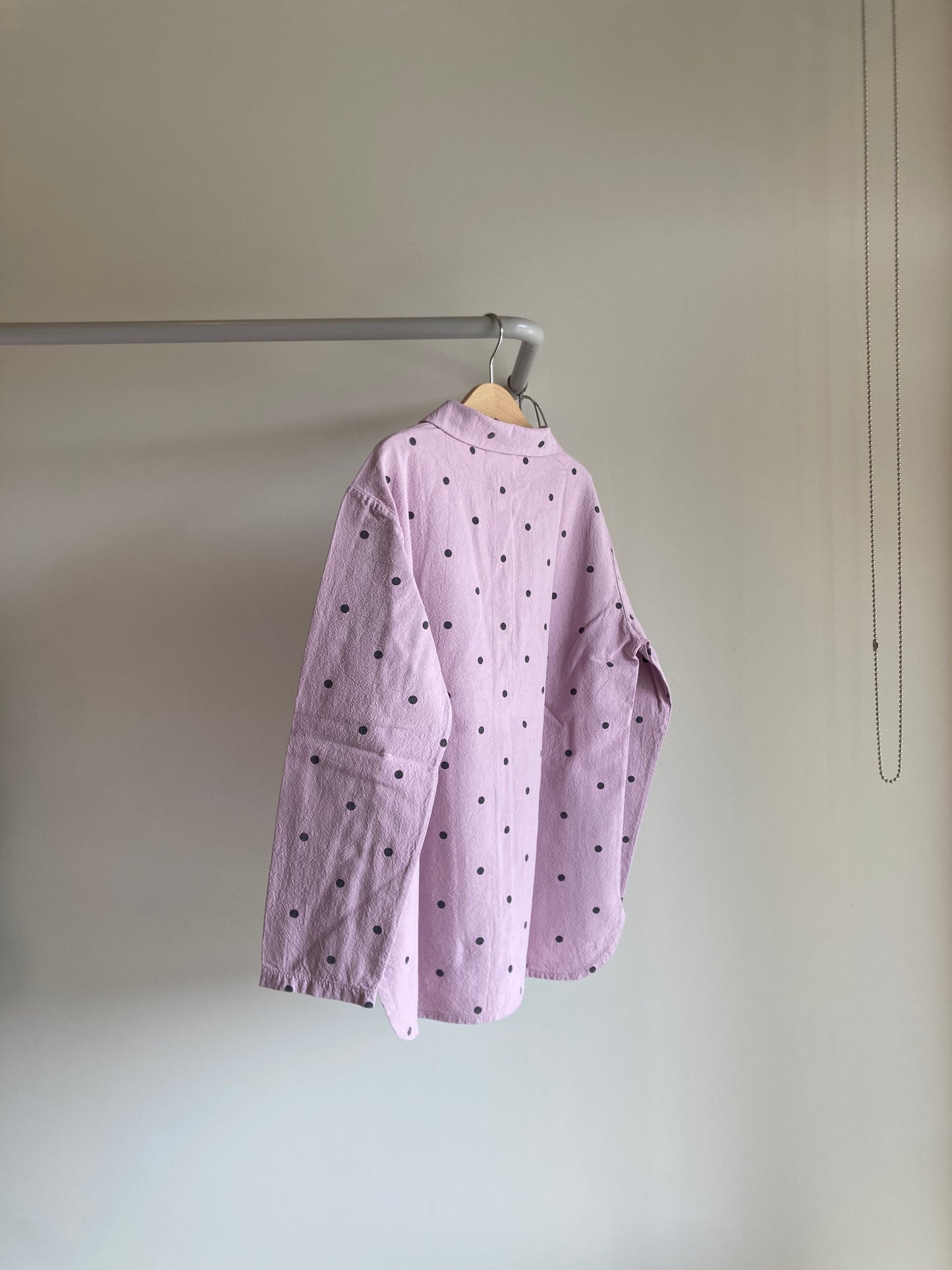tom&boy / dot shirts lavender