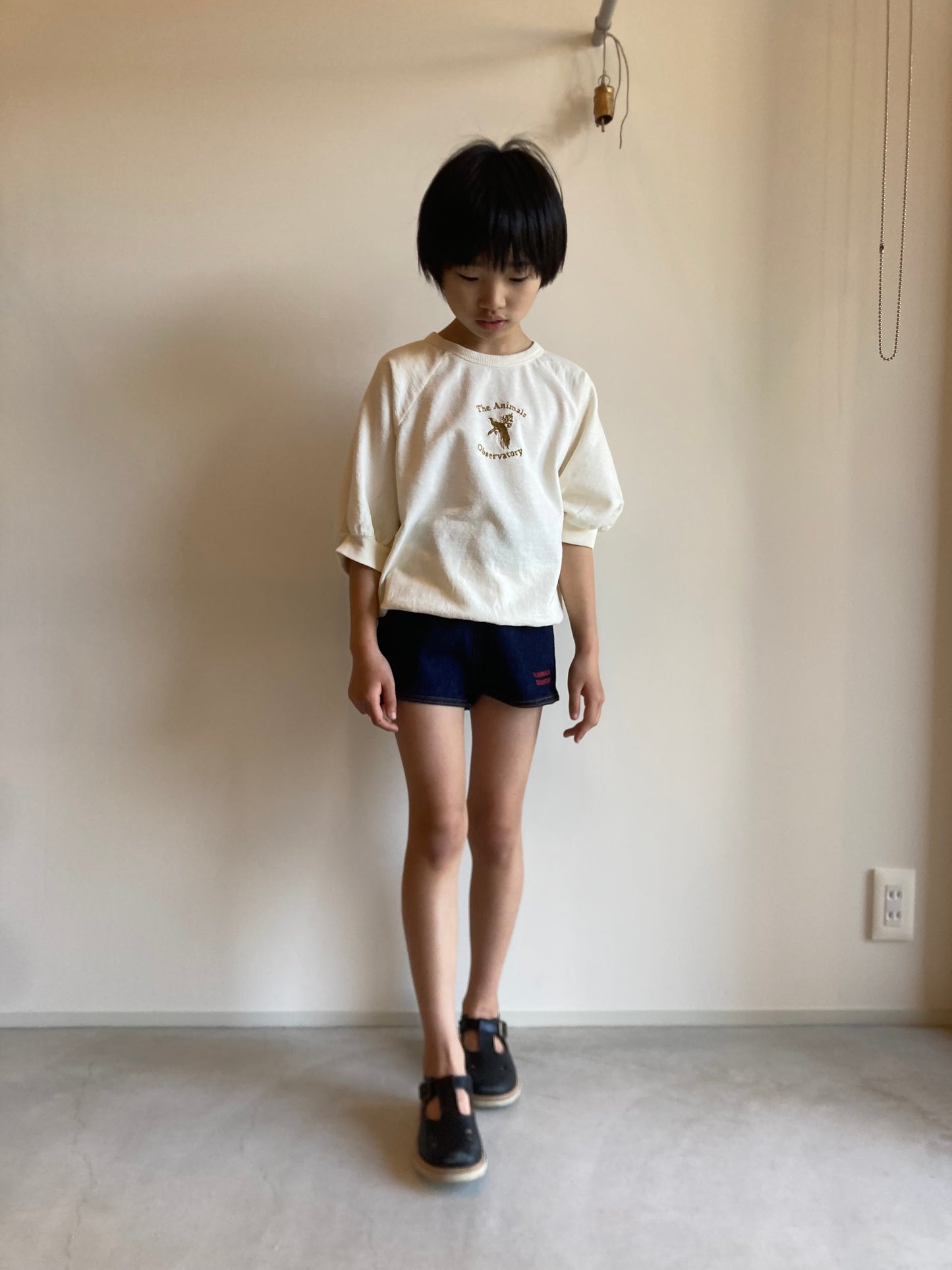 TAO / white squab crop top