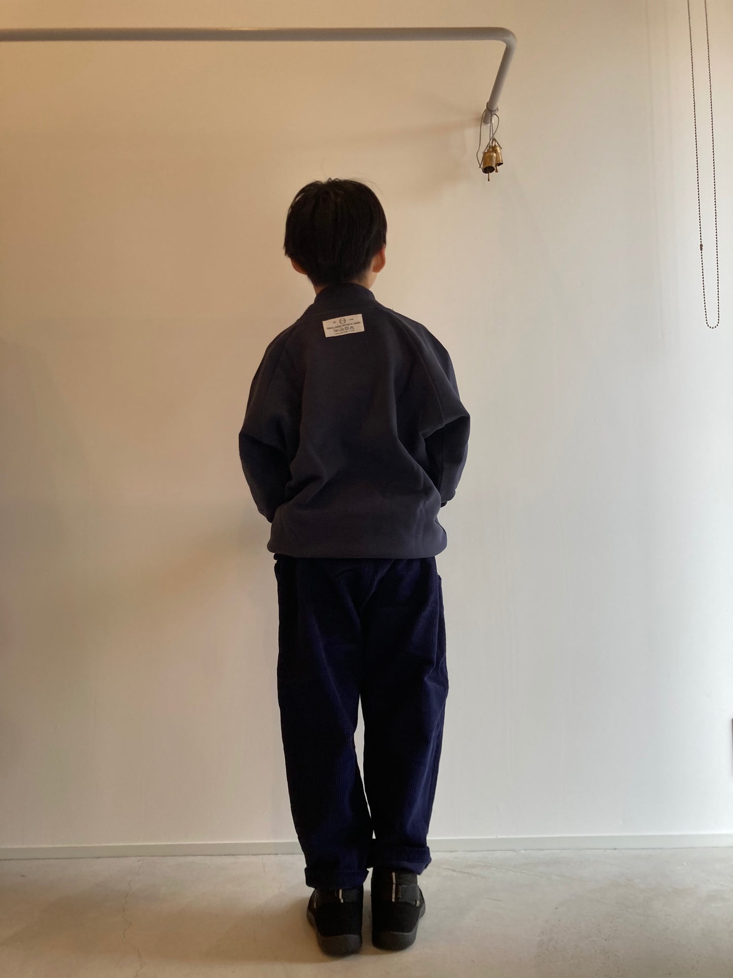borne / mock sweat navy blue