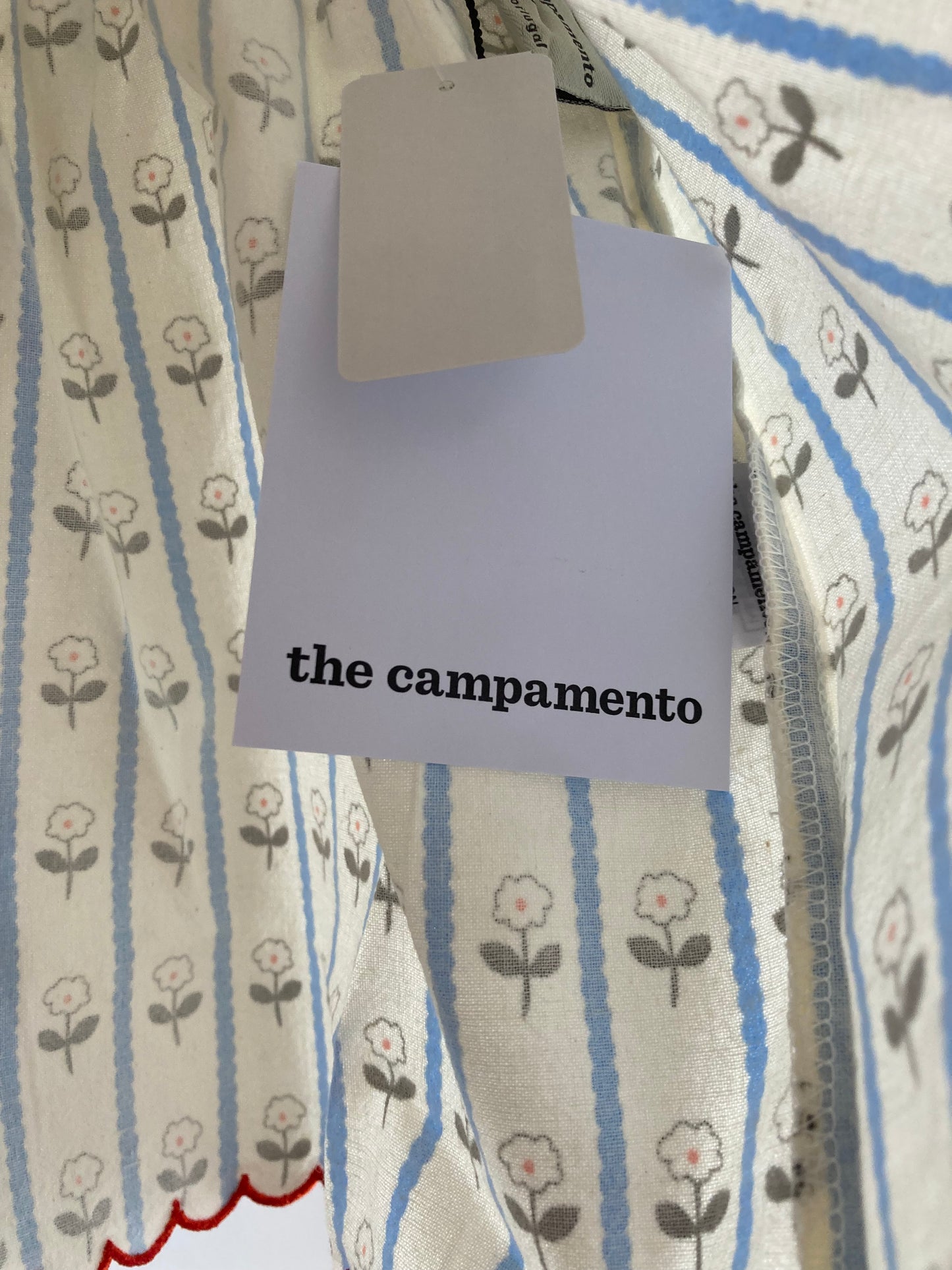 the campamento / flower kids blouse