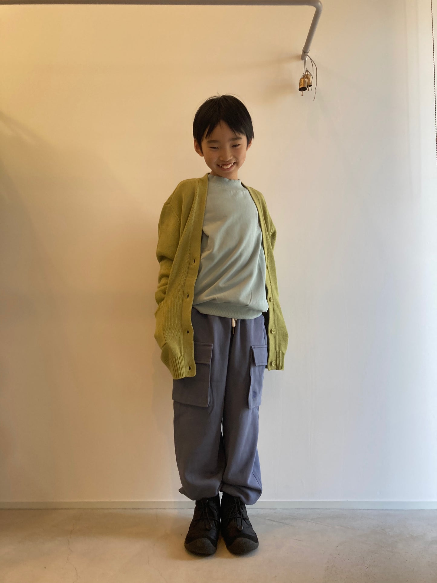repose ams / knit grandpa cardigan