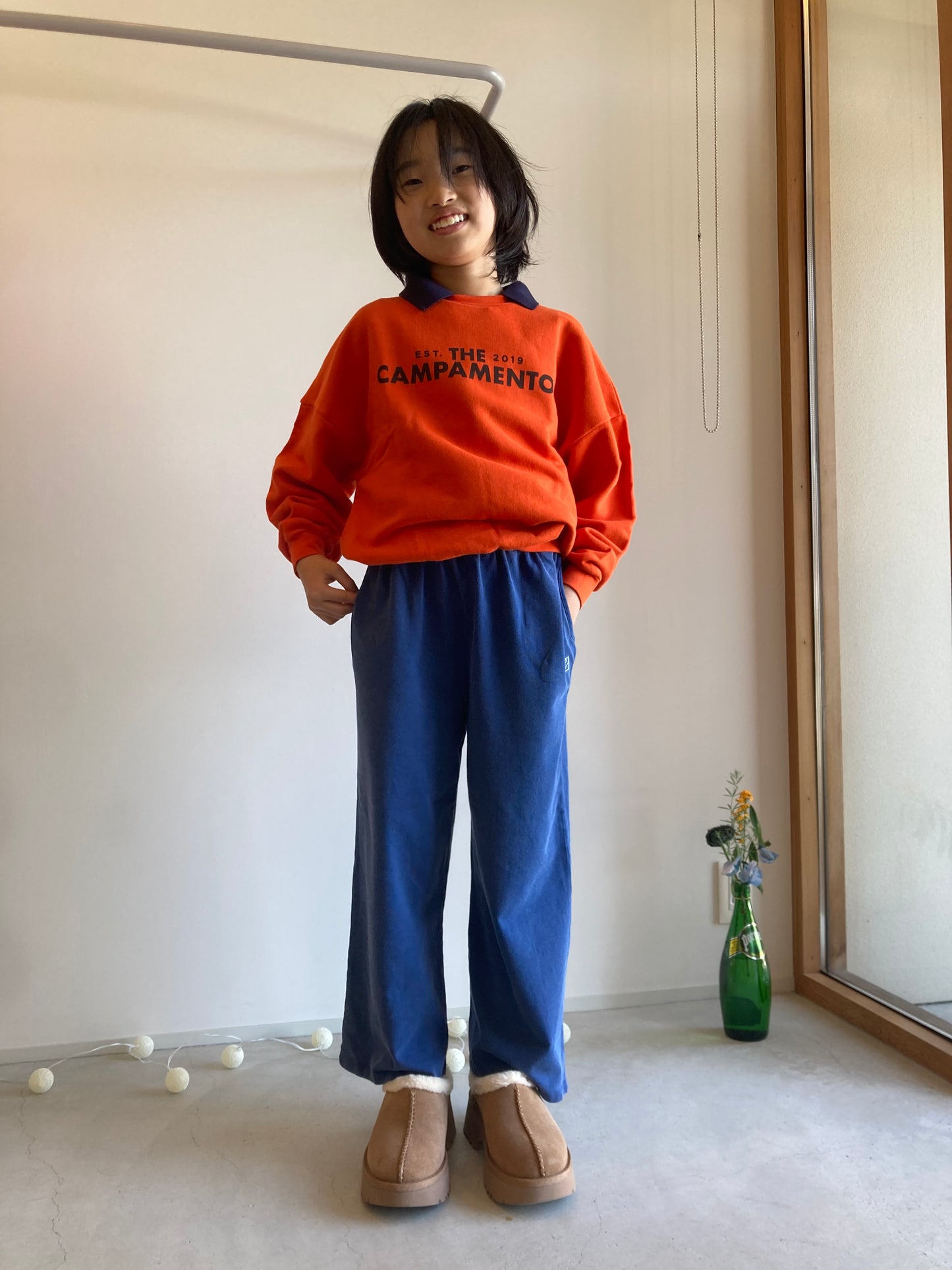 the campamento / blue wash trouser