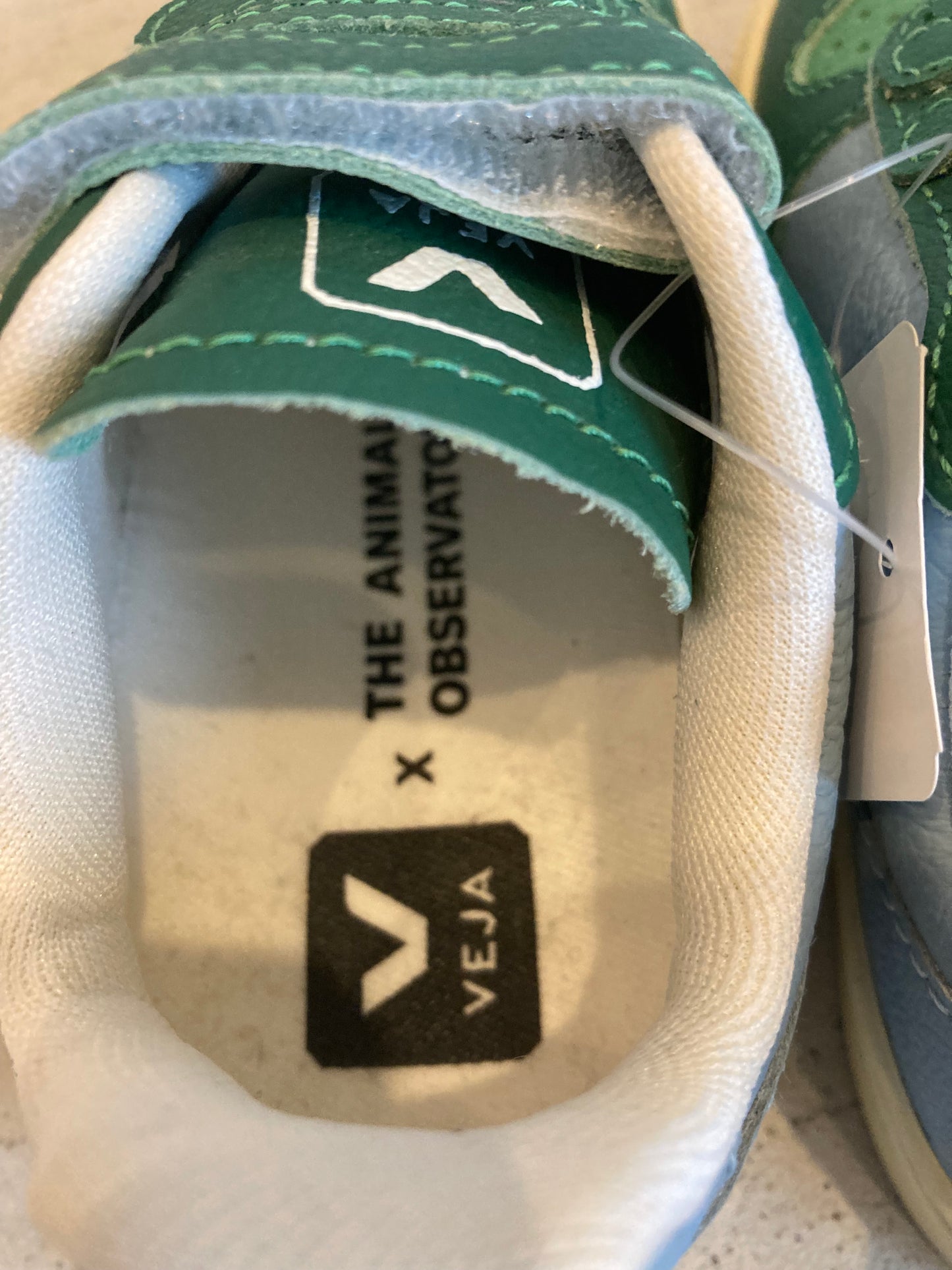 TAO / Soft Blue Veja Sneakers + socks