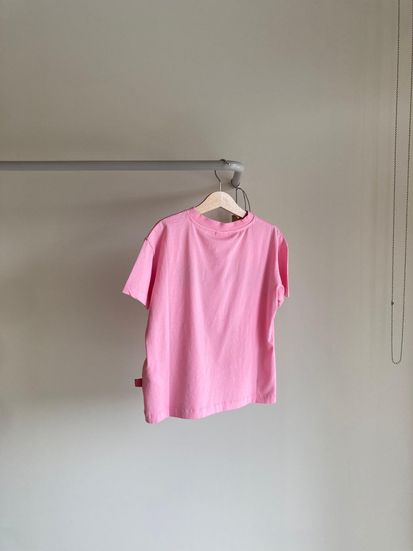wynken / optimist tee / pop pink