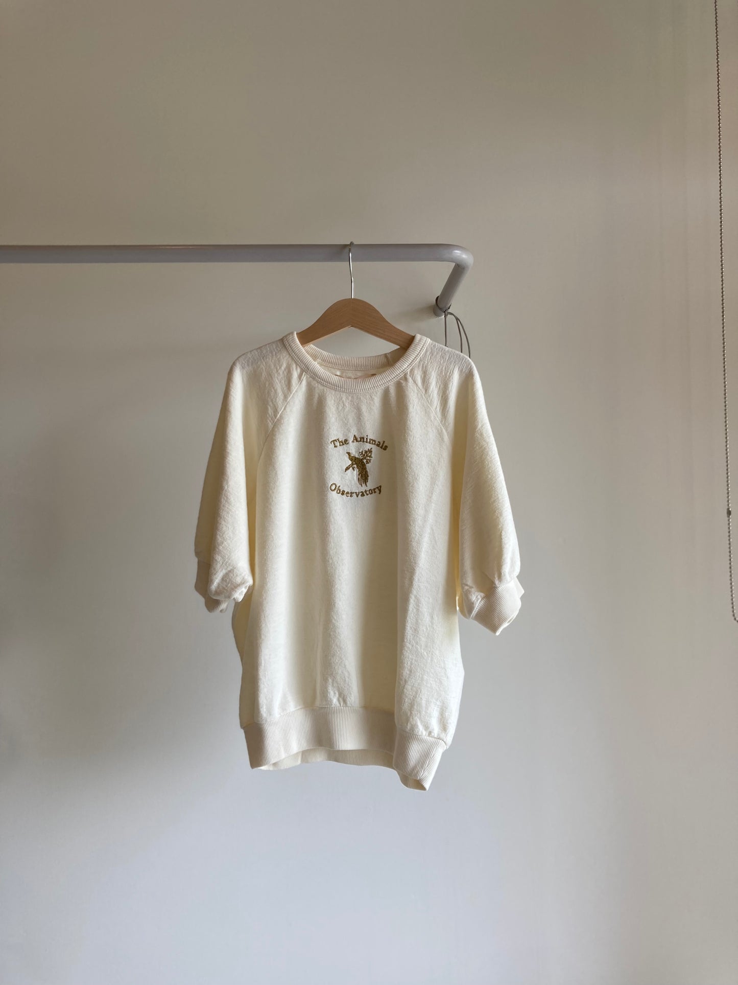 TAO / white squab crop top
