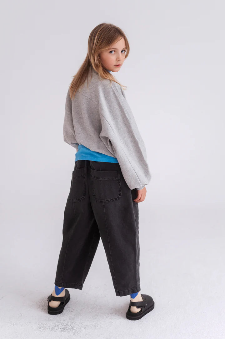 repose ams / iris crop sweater