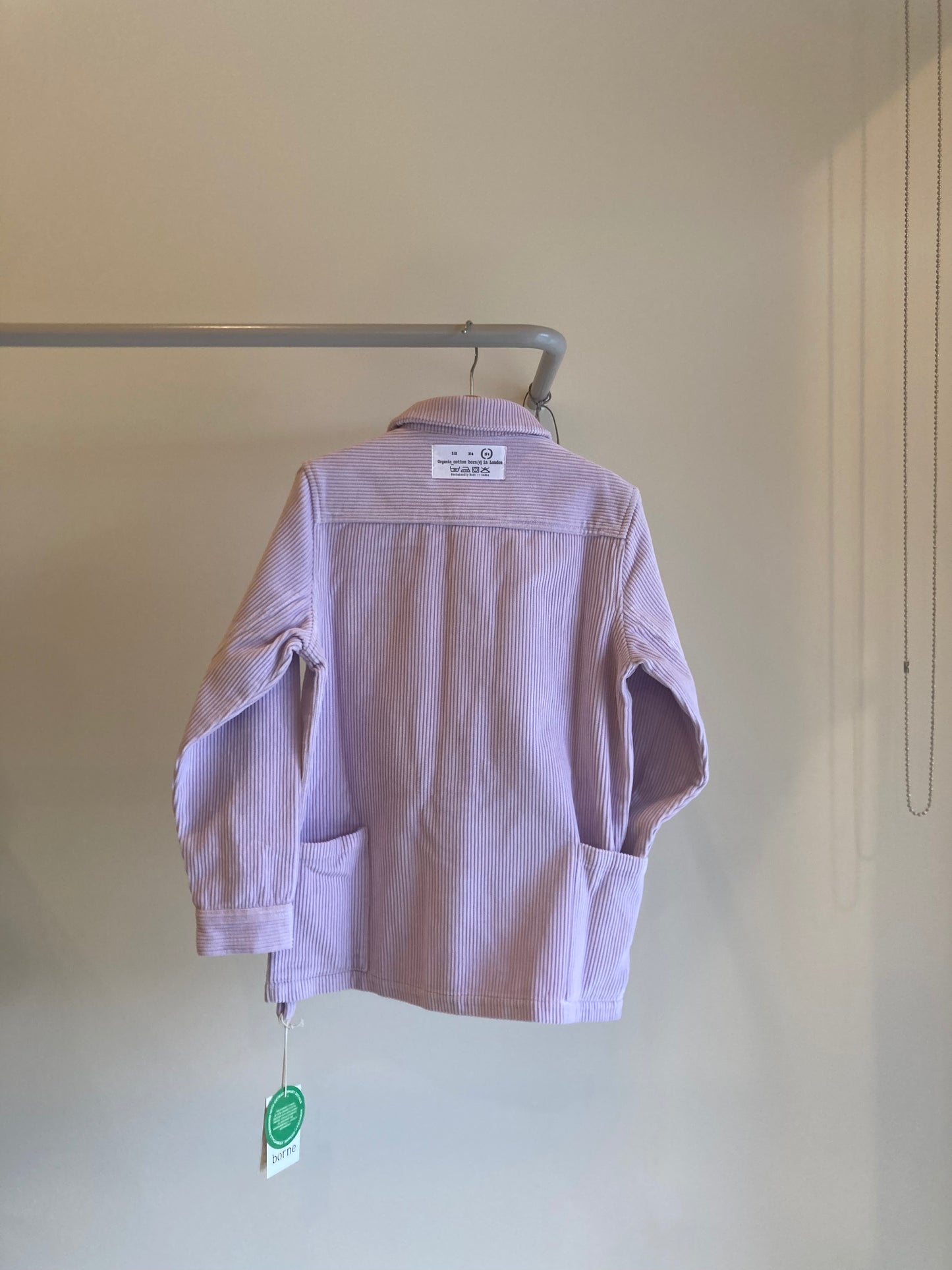 borne / cord overshirt vida lavender