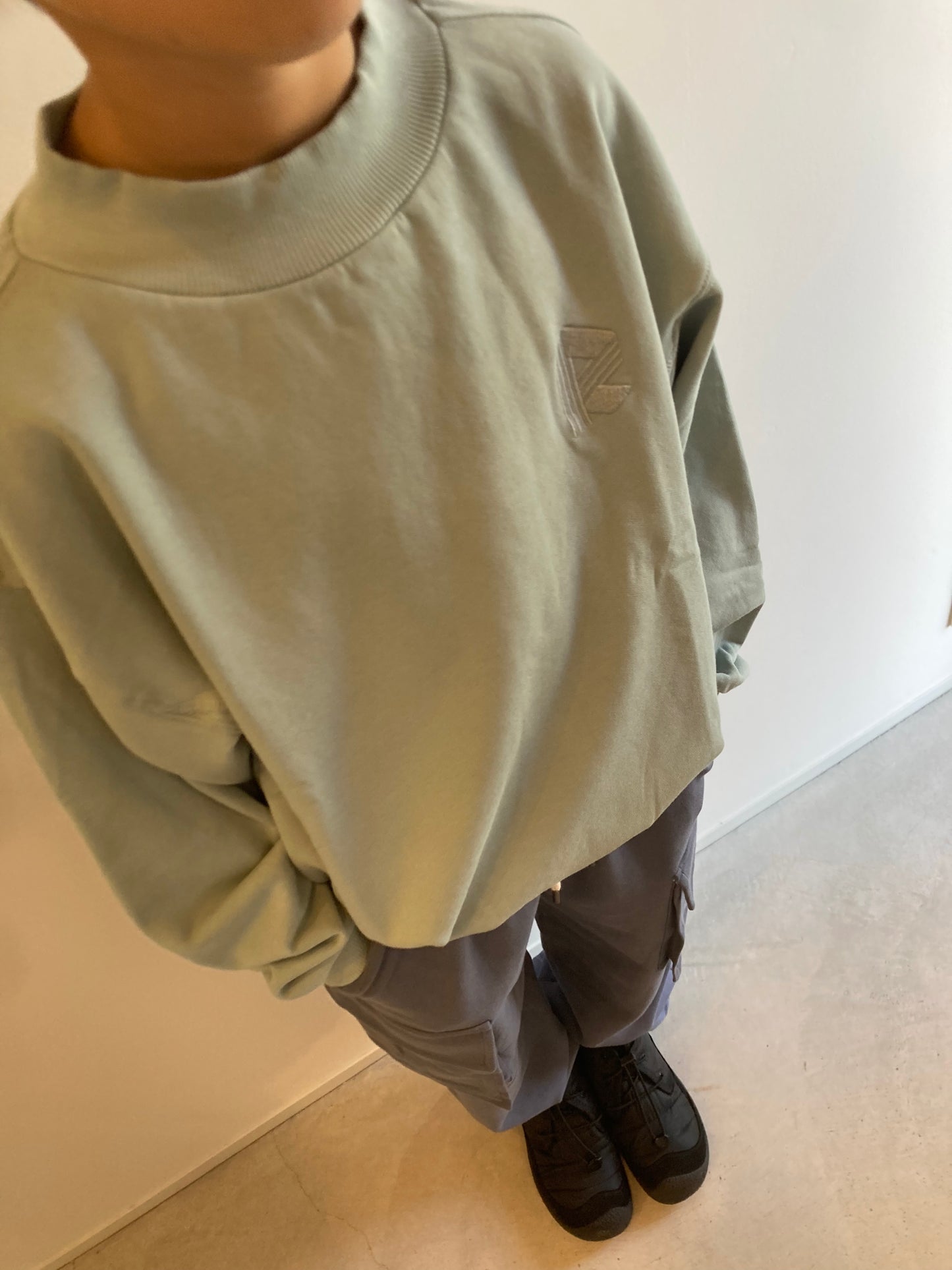 repose ams / comfy sweater / gray mist 50%off !