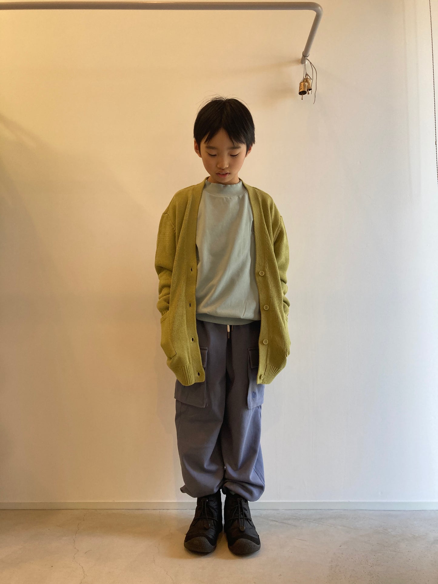 repose ams / knit grandpa cardigan