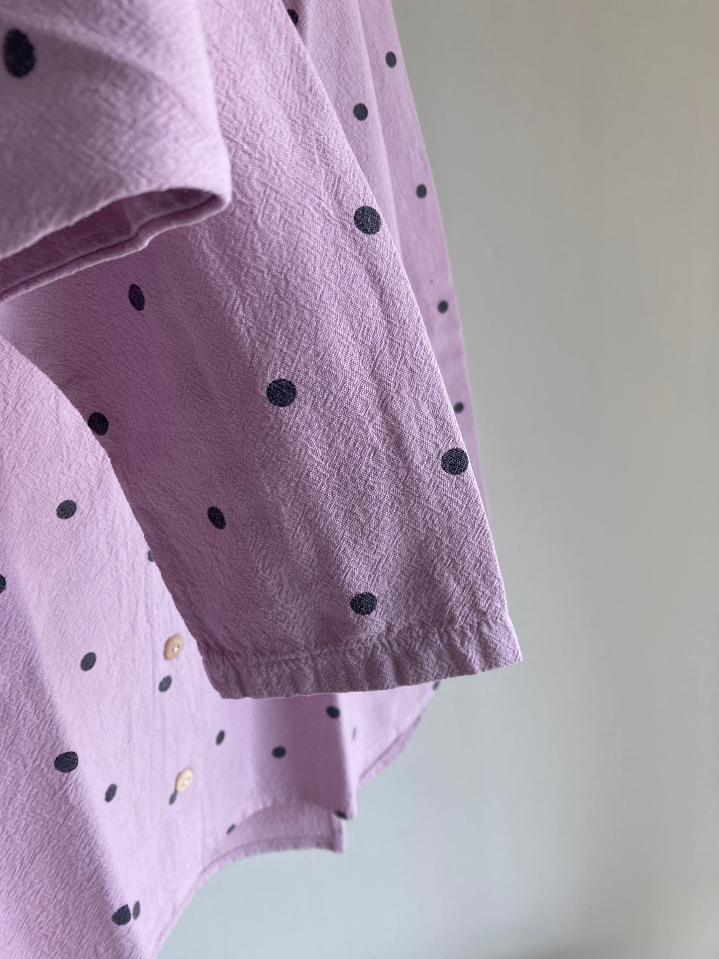 tom&boy / dot shirts lavender