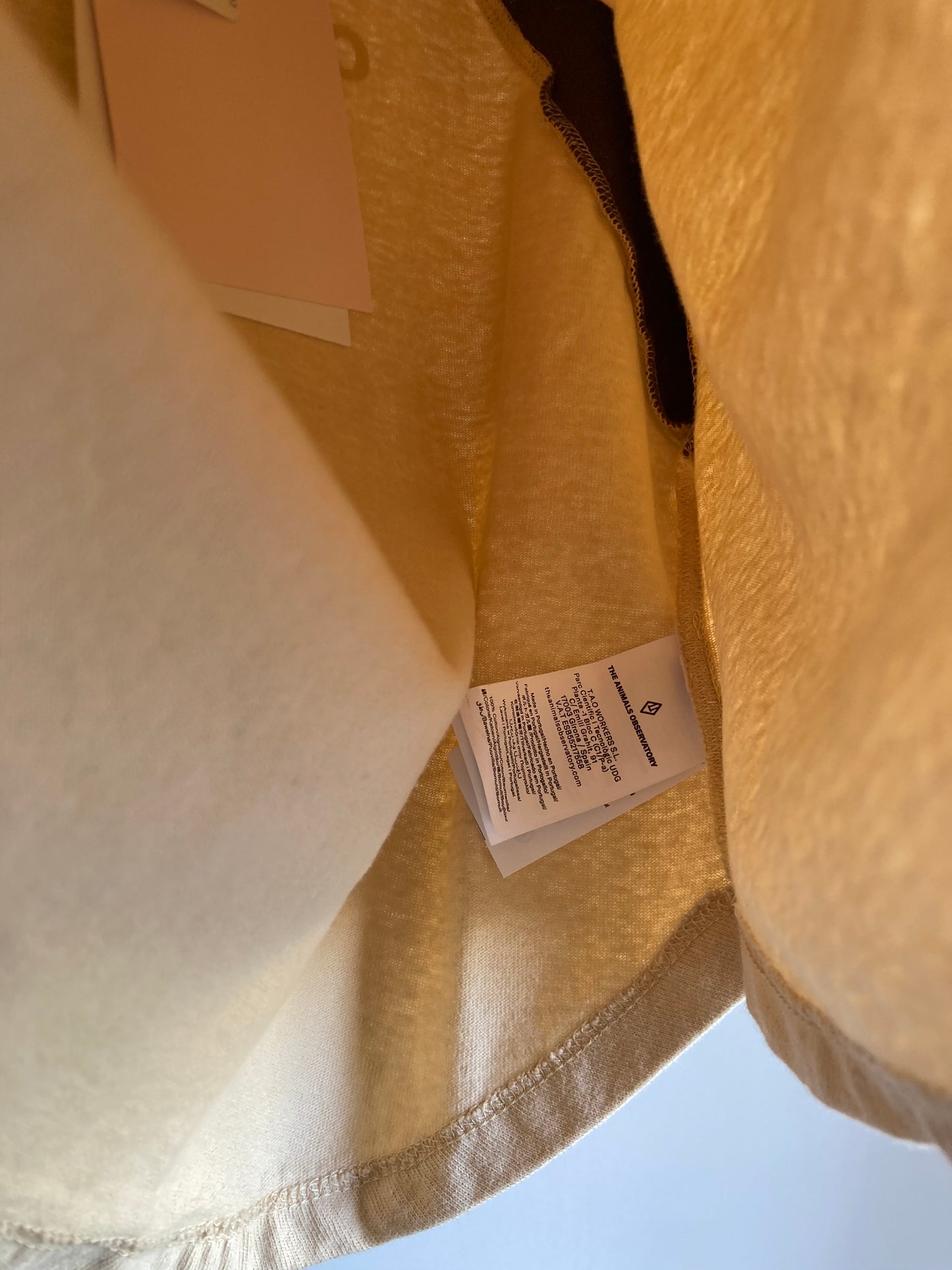 TAO / beige anteater long sleeve T-shirt last 14y ! 50%off !