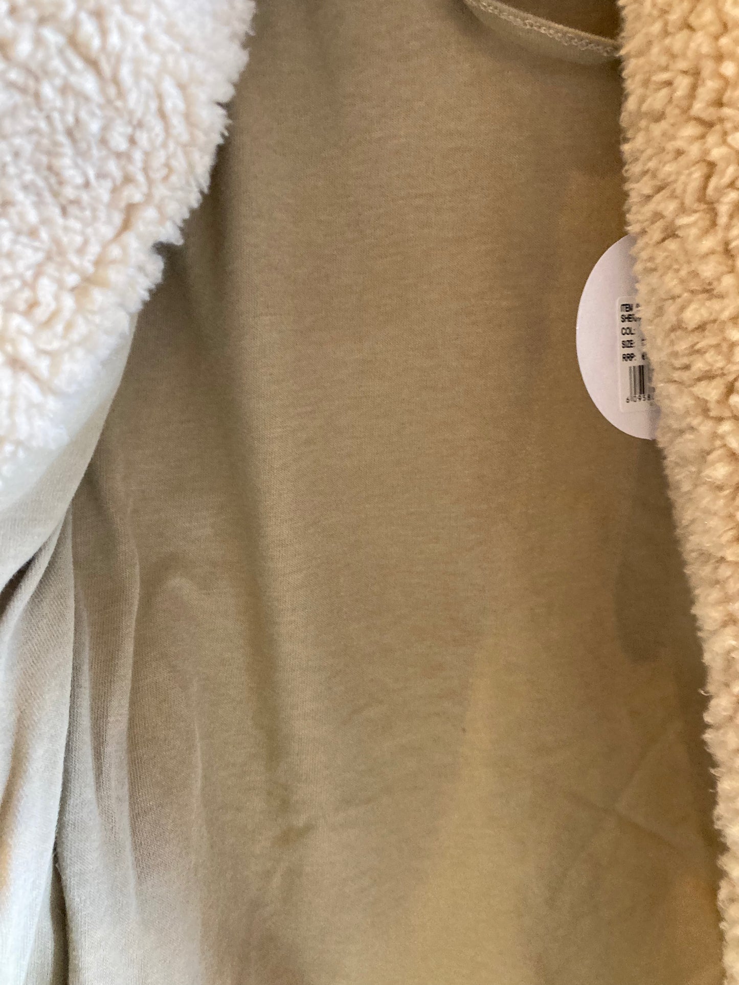 cosisaidso / sleeveless jacket sherpa