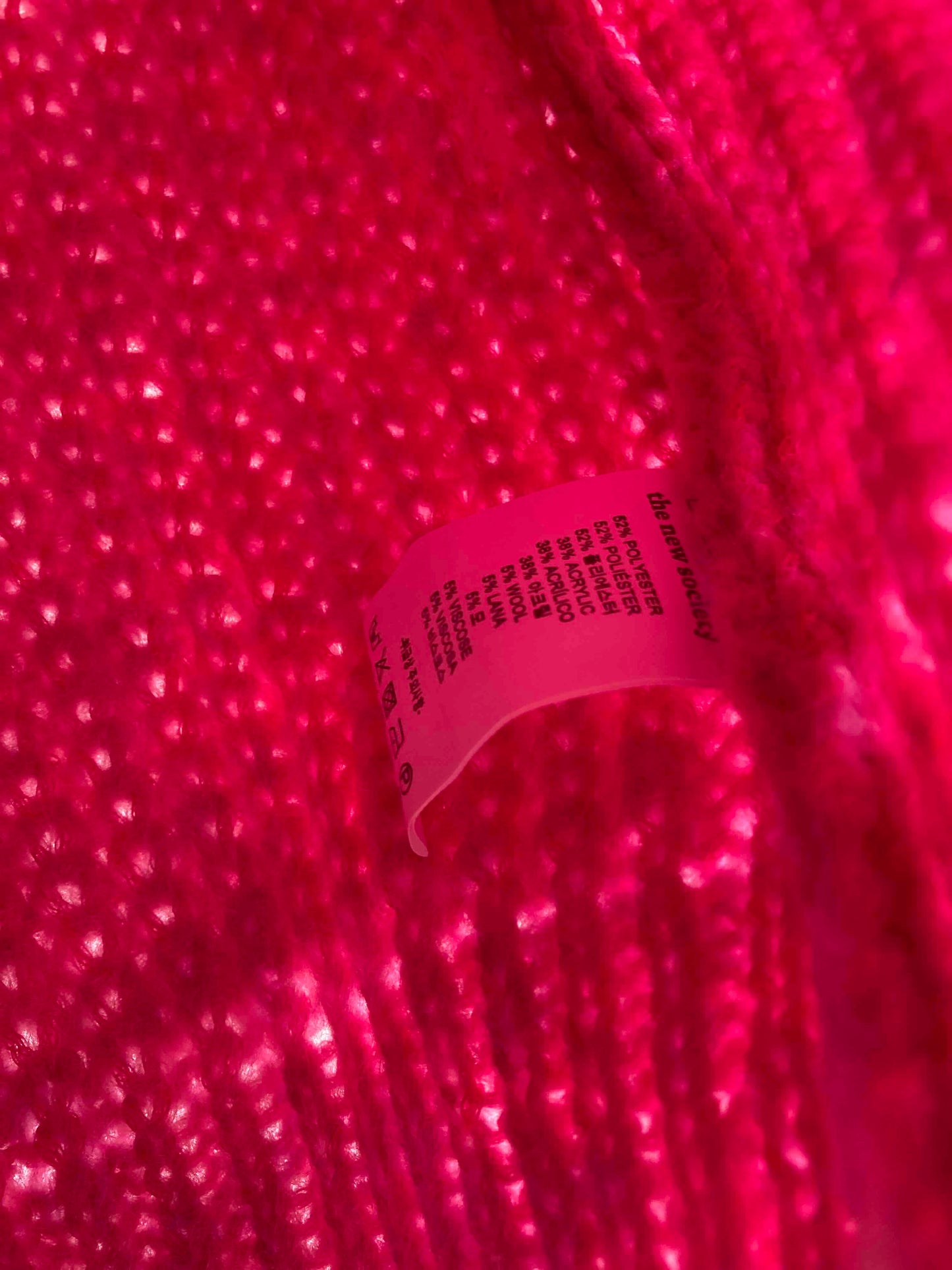the new society / ambrosia jumper fucsia fucsia 14y !