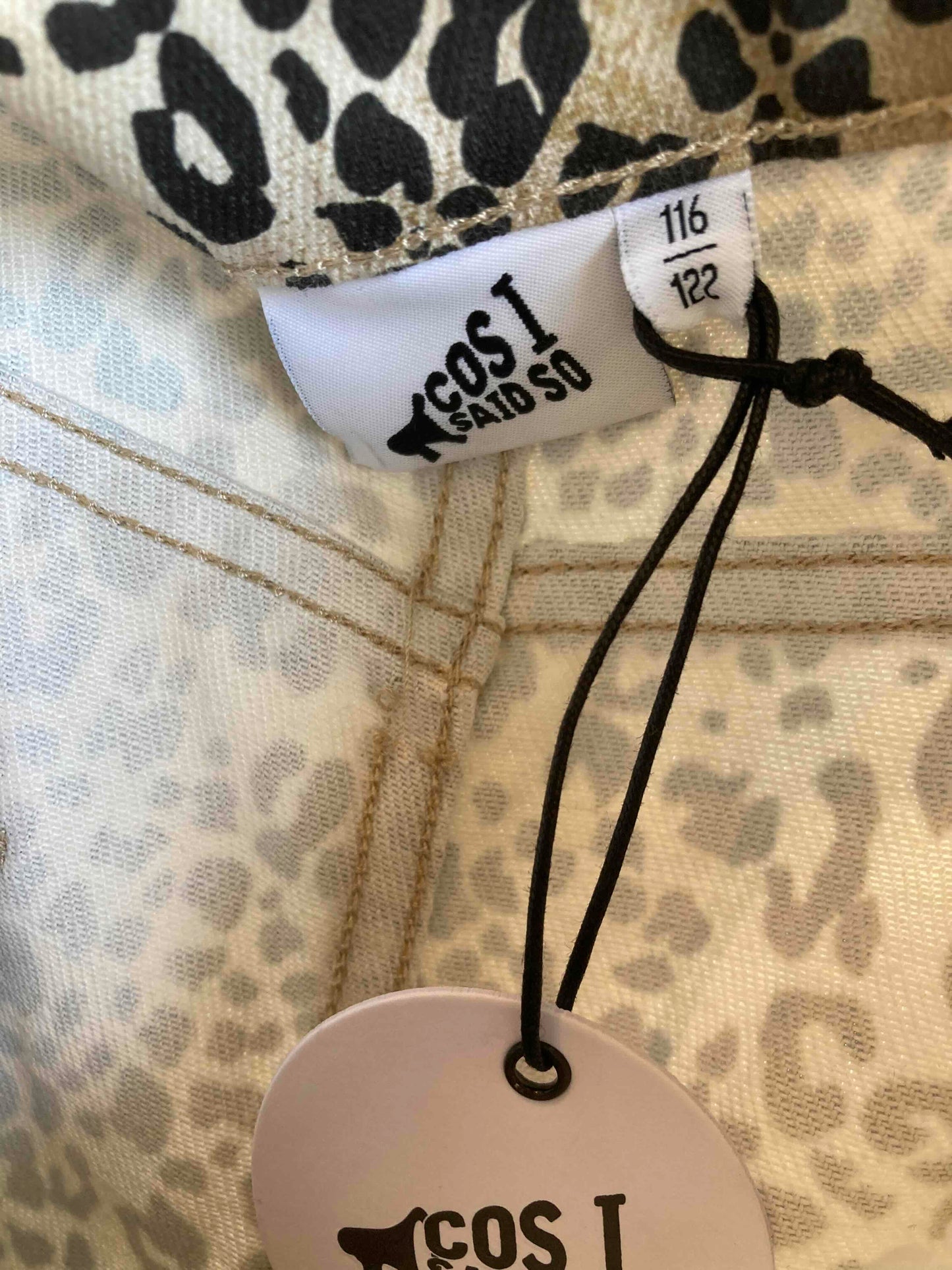 cosisaidso / denim pant leopard 60%OFF