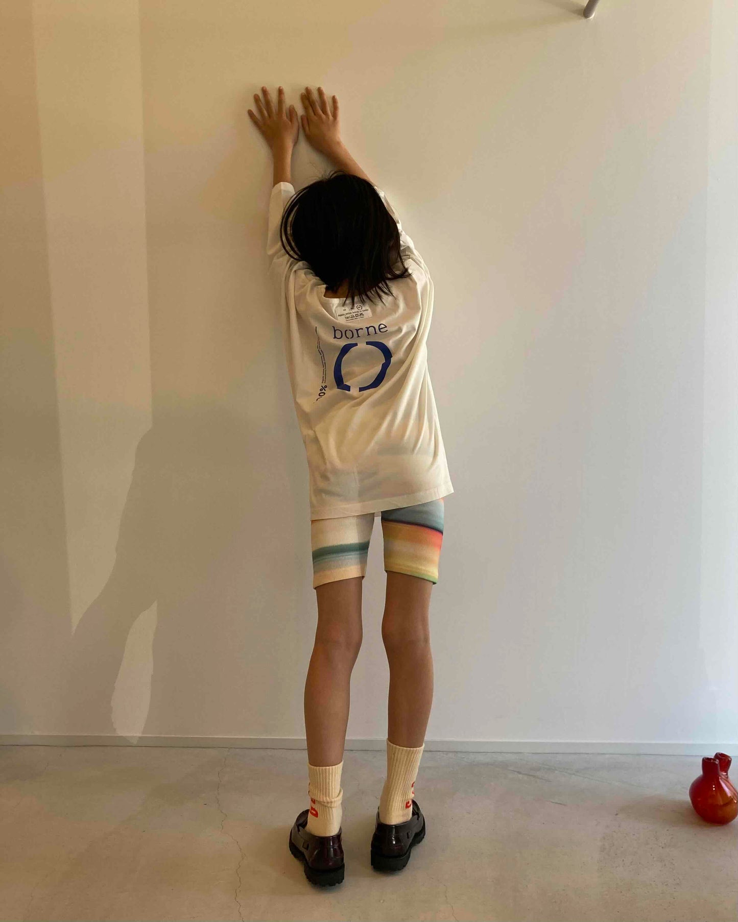 borne / over size 3/4 oat / blue last 9/10y
