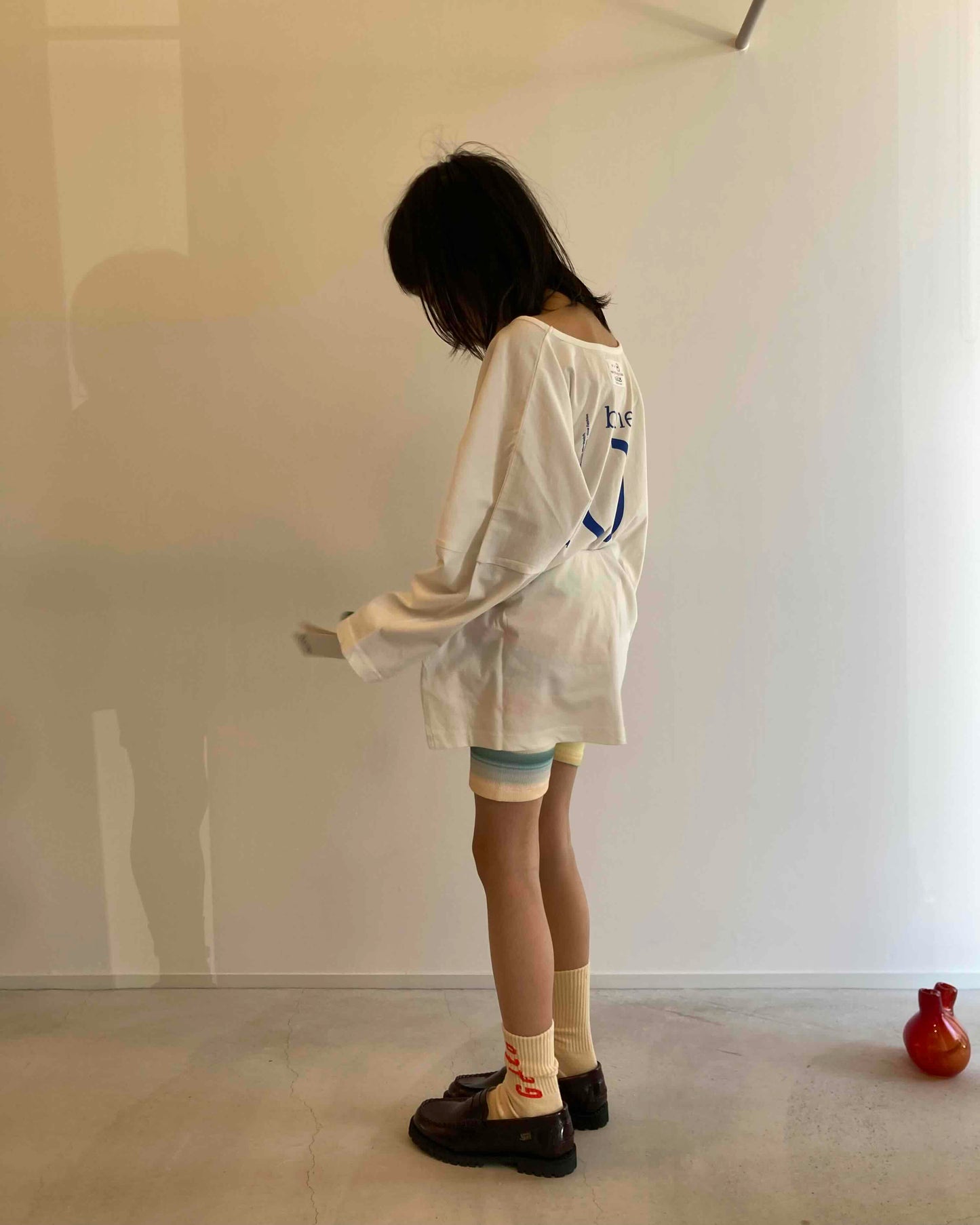 borne / over size 3/4 oat / blue last 9/10y