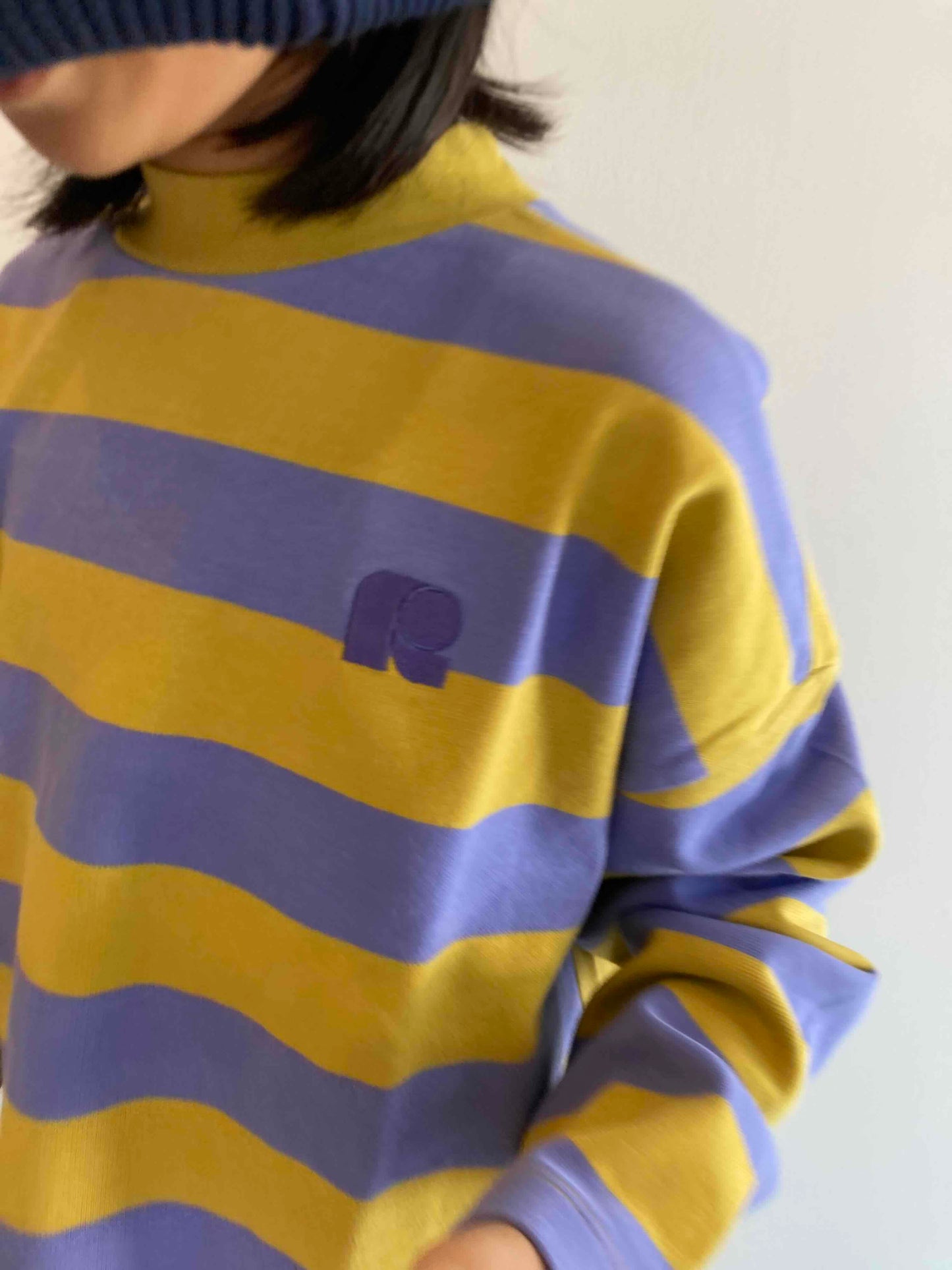 repose ams / boxy sweater golden storm