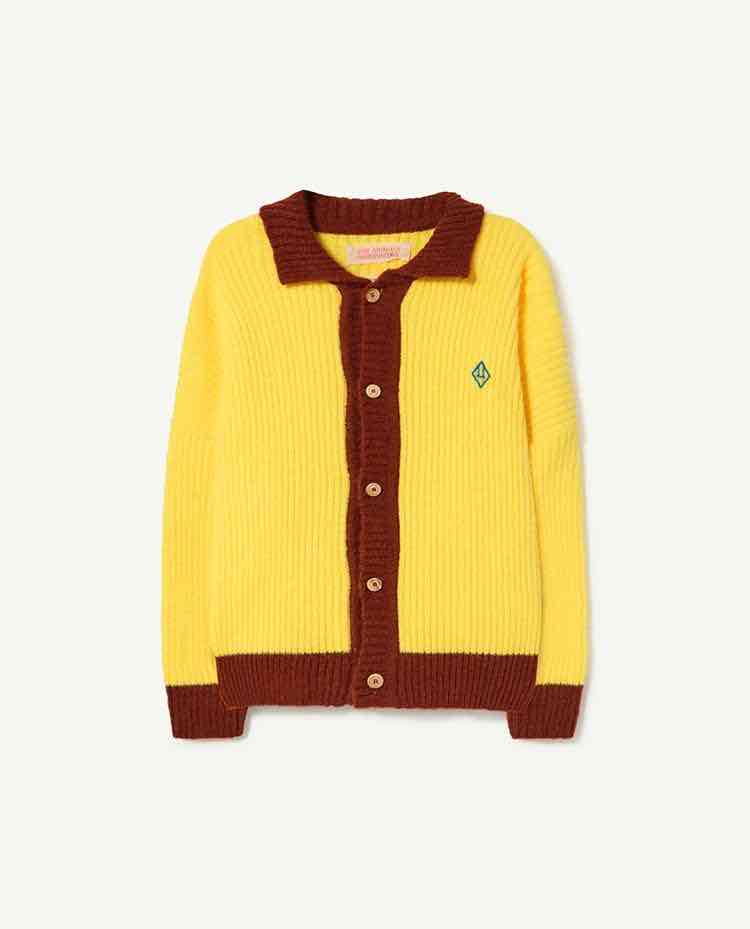 TAO / bicolor toucan kids cardigan