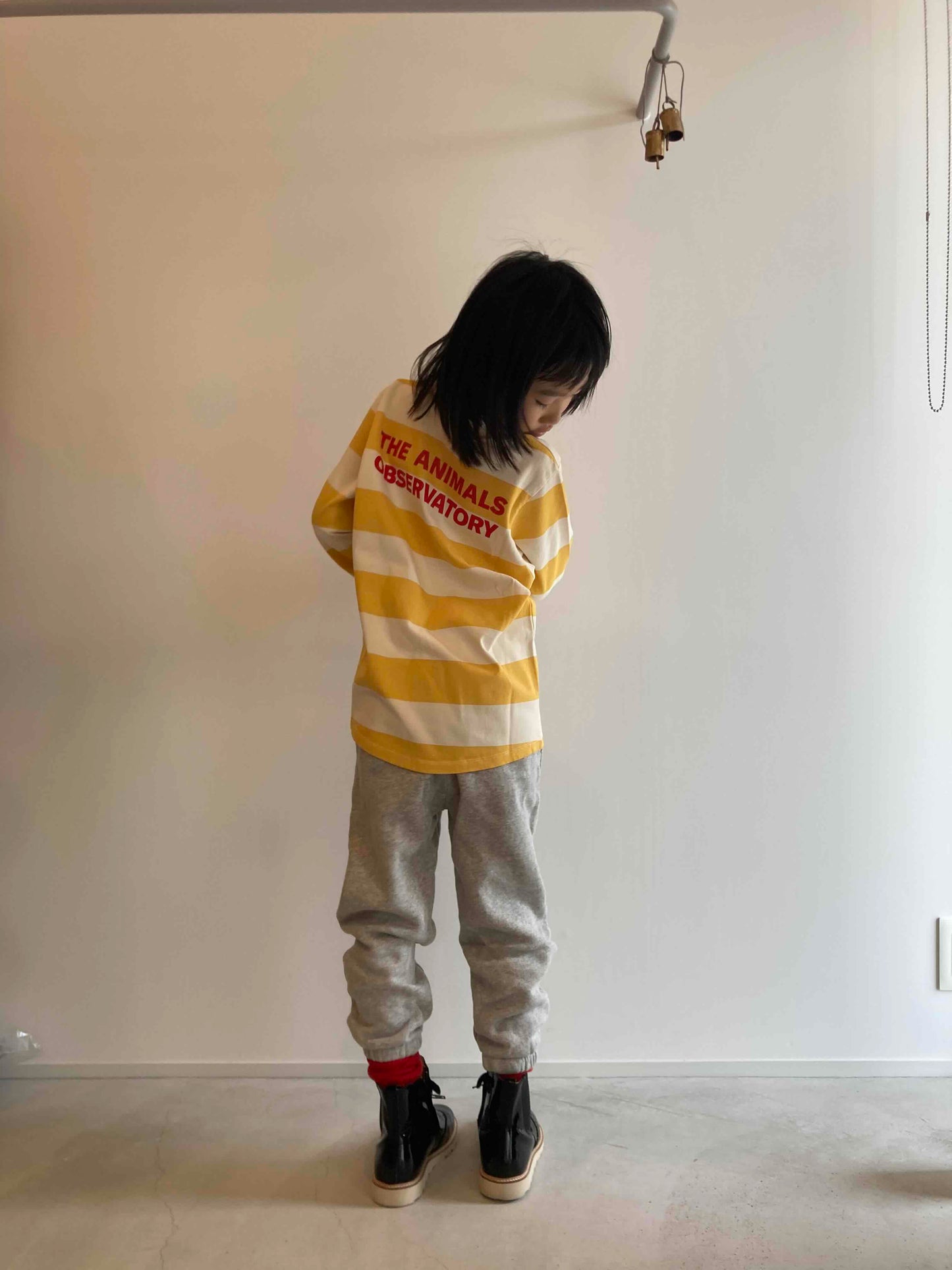TAO / ecru eel long sleeve T shirt