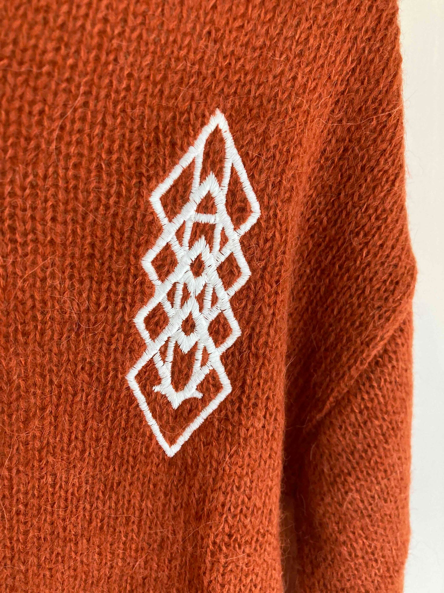 TAO / raven kids sweater / deep orange