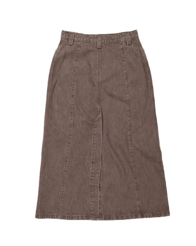 permanent vacation / homage denim skirt