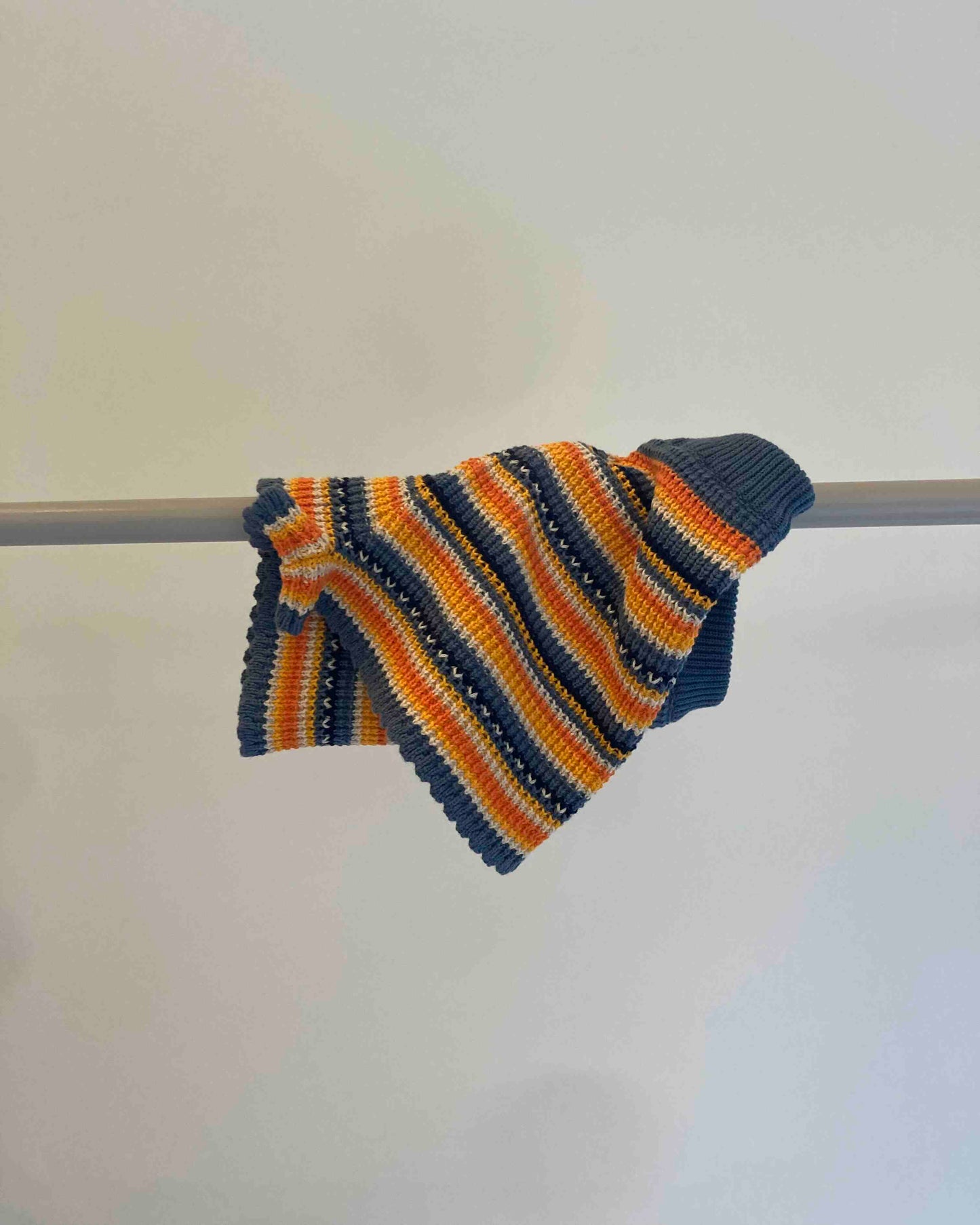 the new society / marco short knit fantasy apperol
