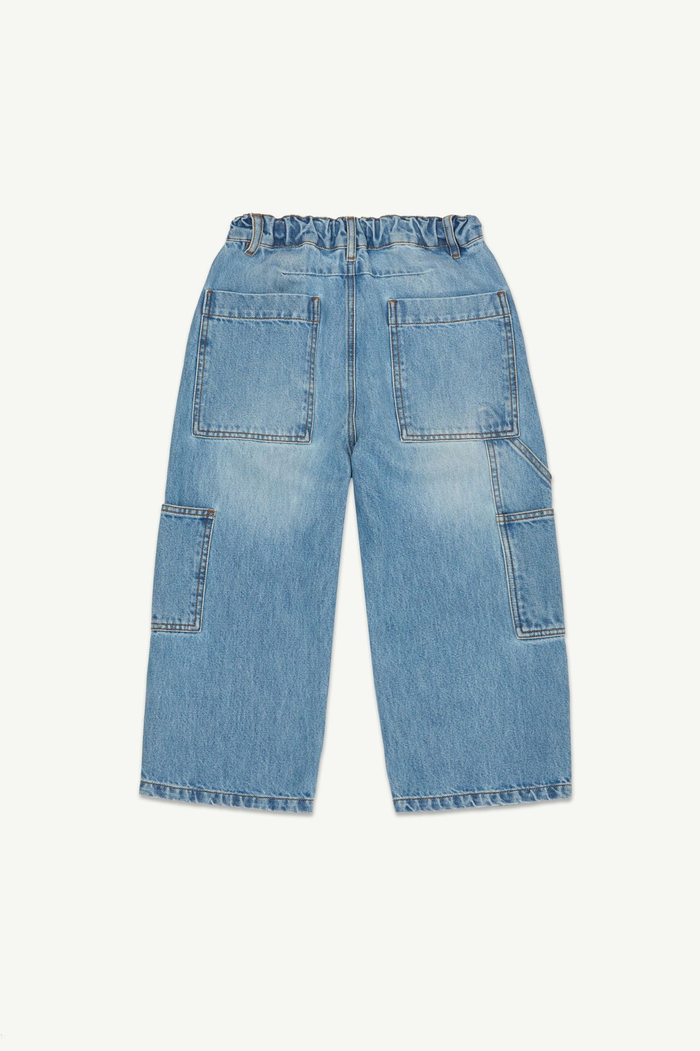 main story / painter pant / semi fadeout blue