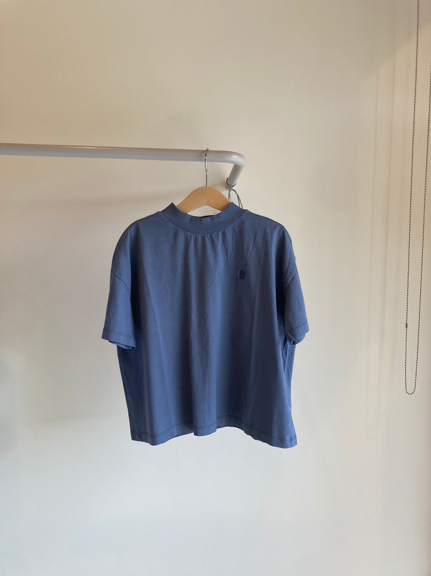 repose ams / oversized boxy tee - nightshade blue