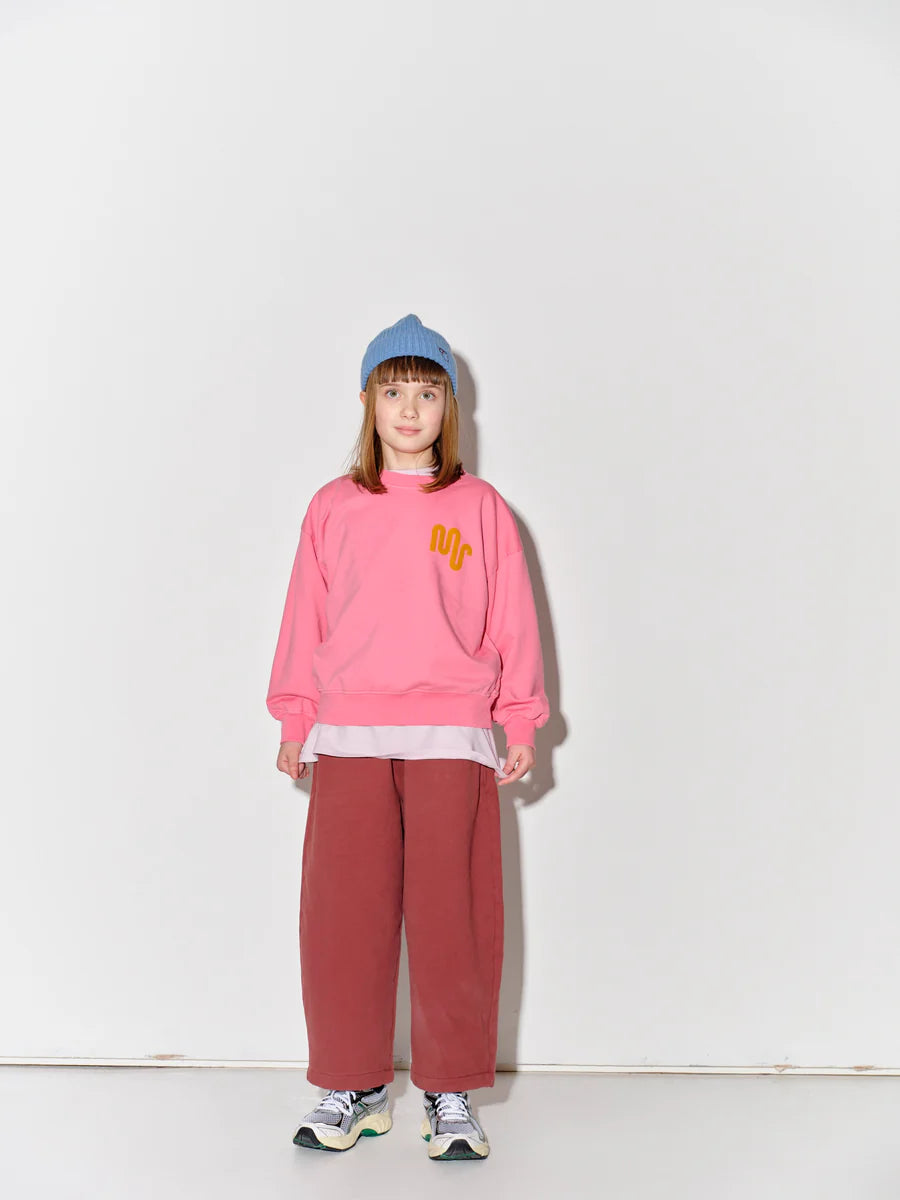main story / lounge pant / burgundy