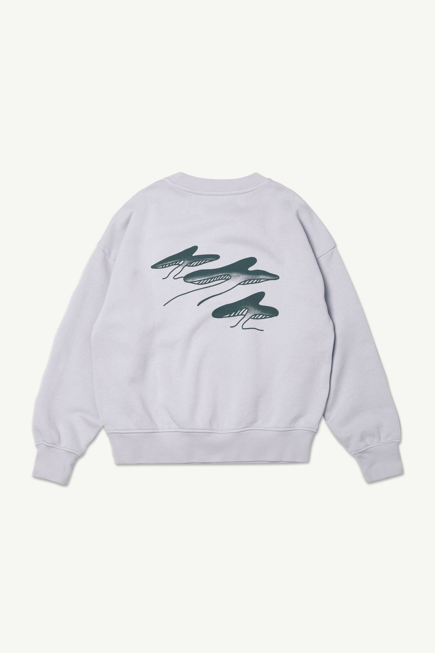 main story / bubble sweatshirt thistle