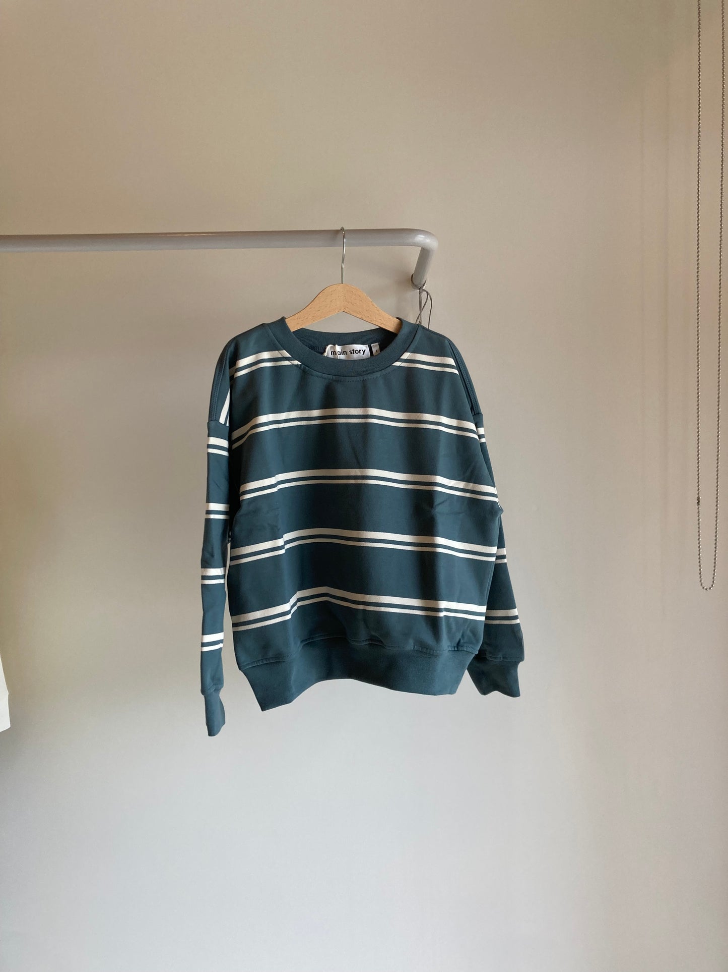 main story / bubble sweatshirt green