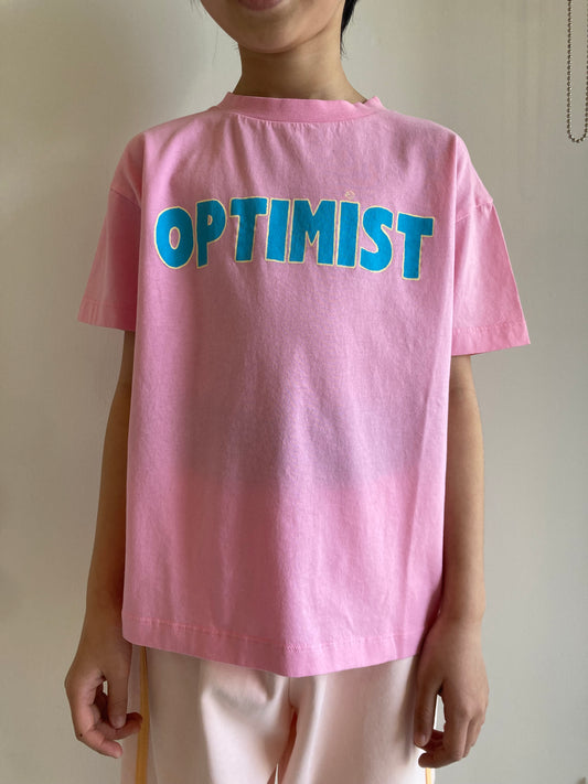 wynken / optimist tee / pop pink