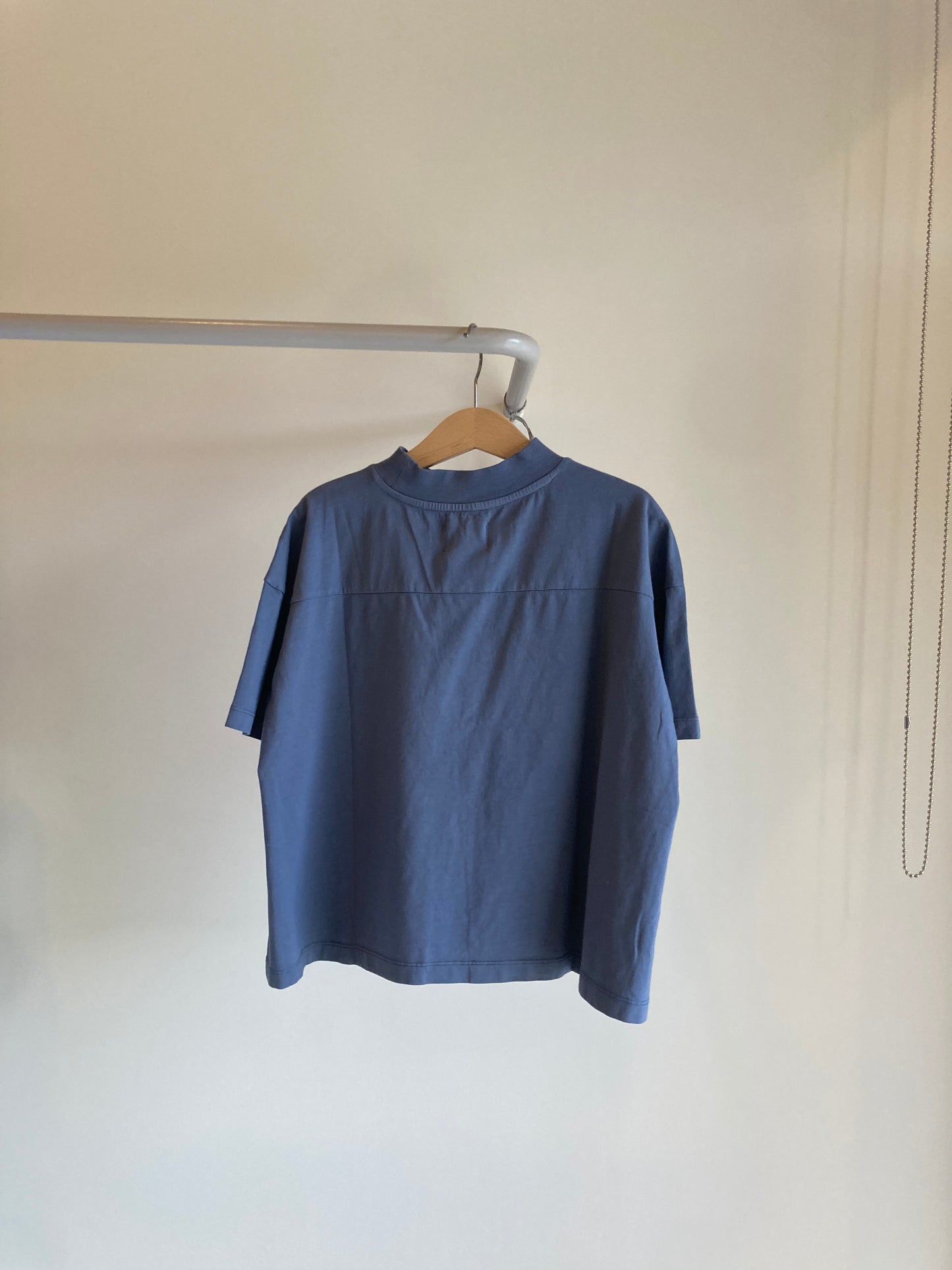 repose ams / oversized boxy tee - nightshade blue