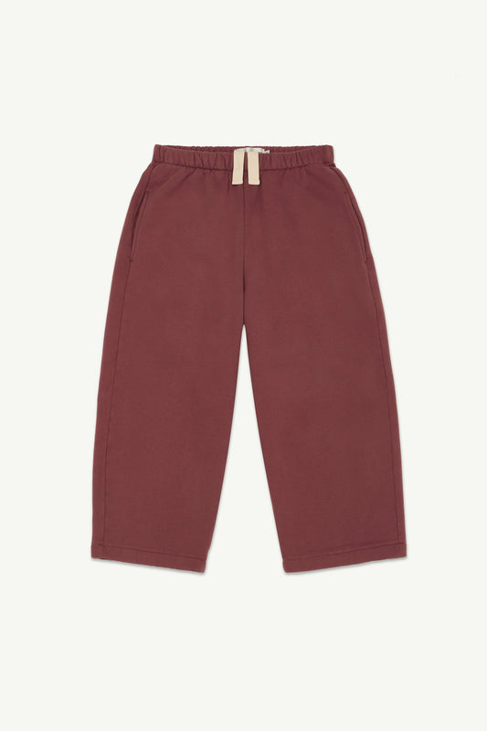 main story / lounge pant / burgundy