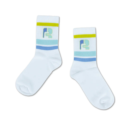 repose ams / Sporty Socks - Logo R White