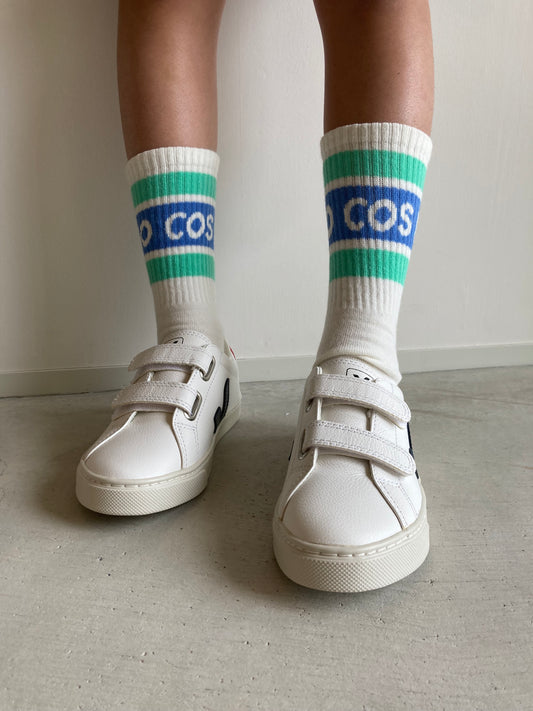 cosisaidso / socks / white
