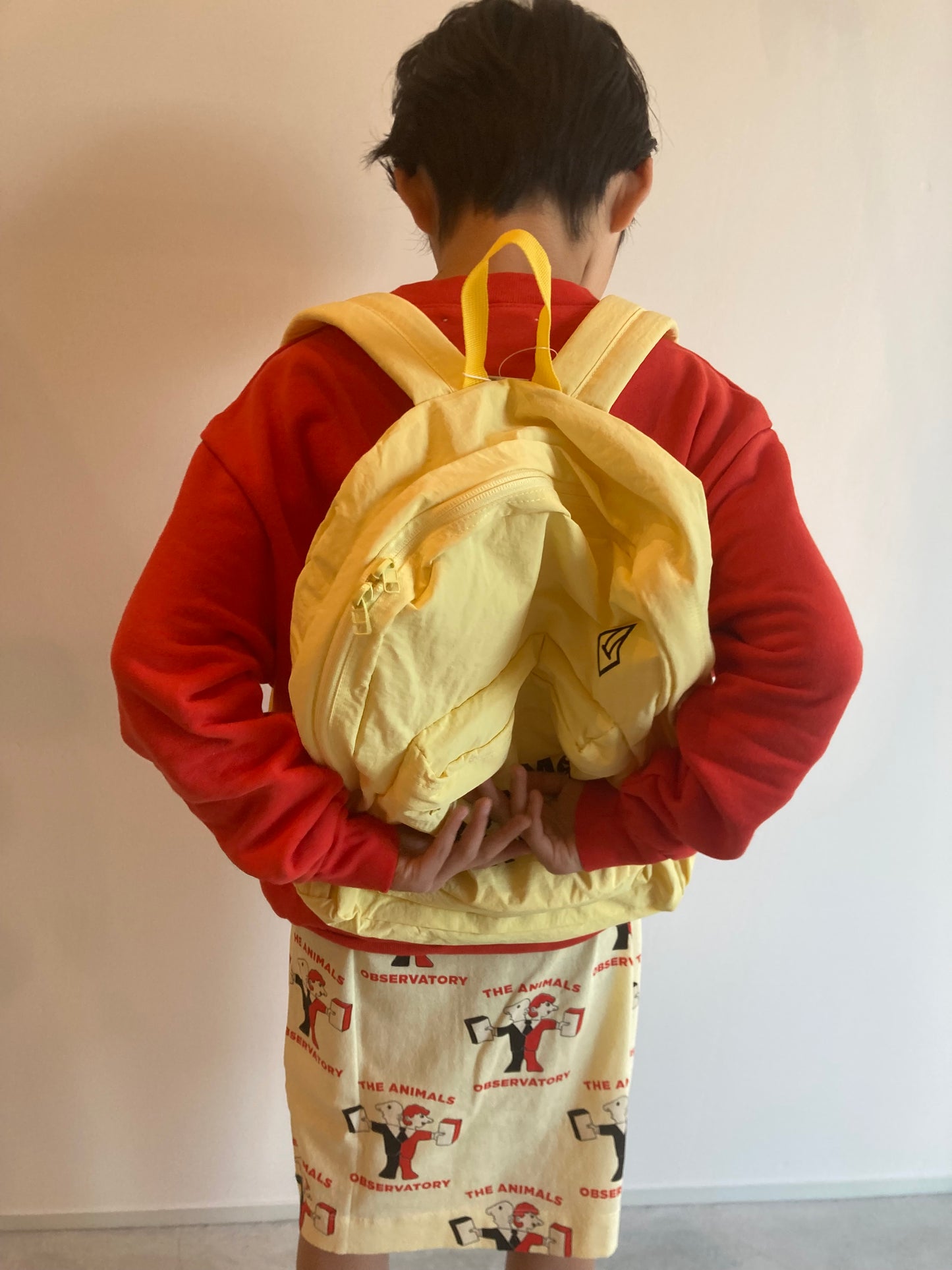 TAO / back pack soft yellow