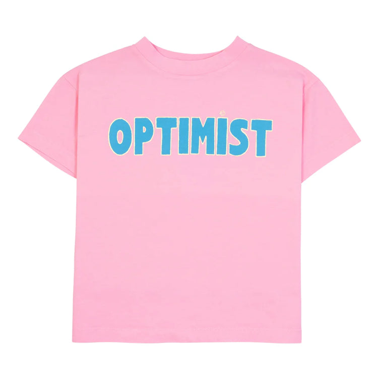 wynken / optimist tee / pop pink