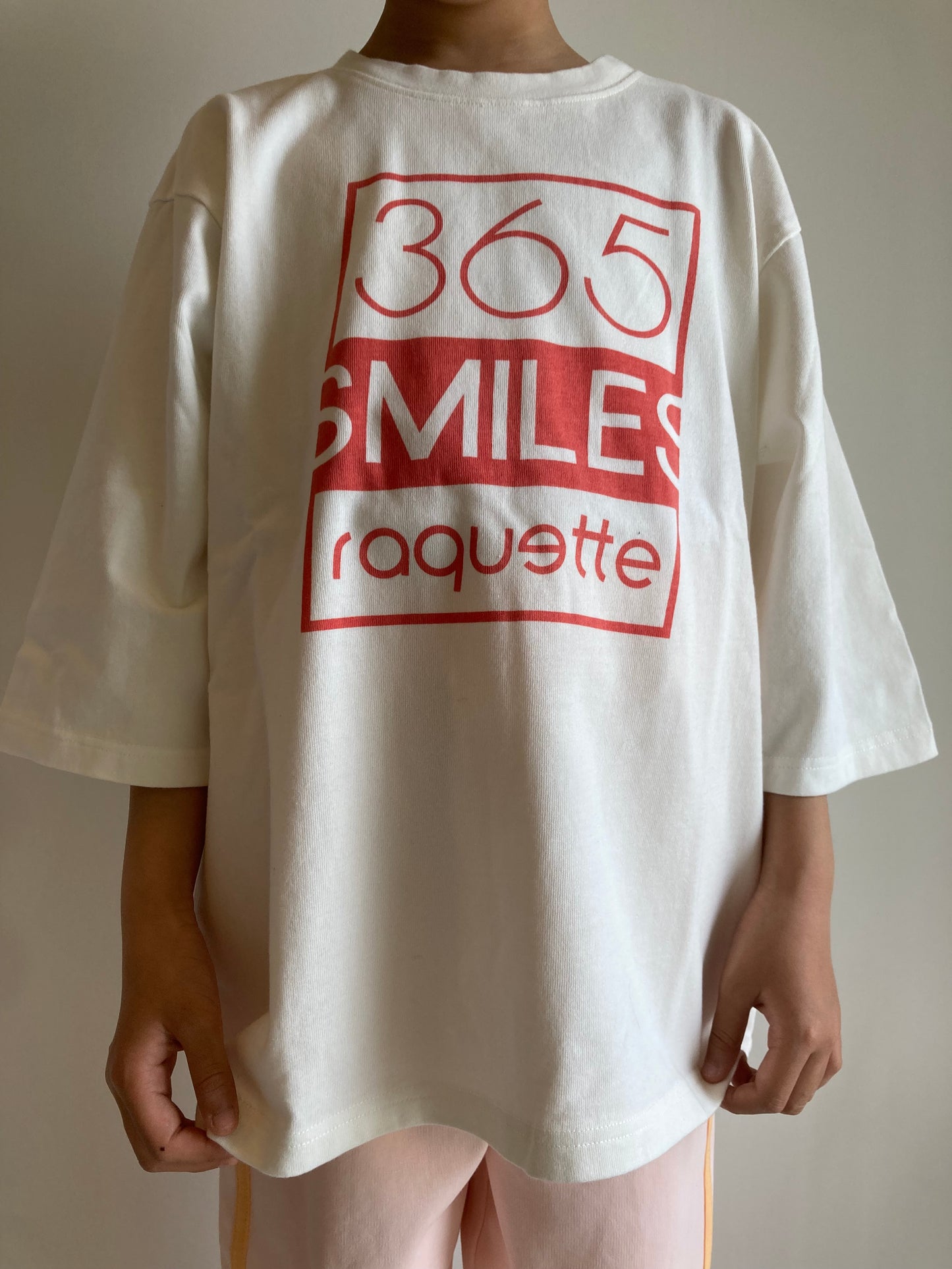 raquette / 365 smiles tee last 3/4y !