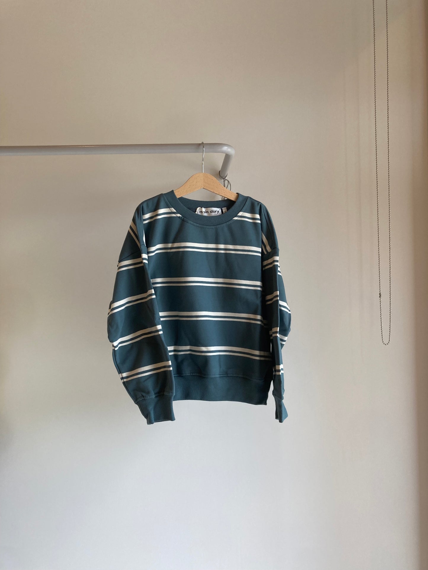 main story / bubble sweatshirt green