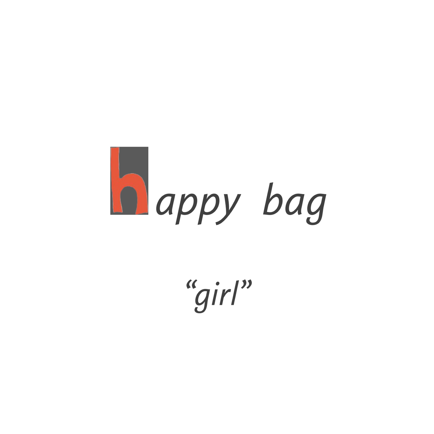 happy bag “girl”  ¥12400-