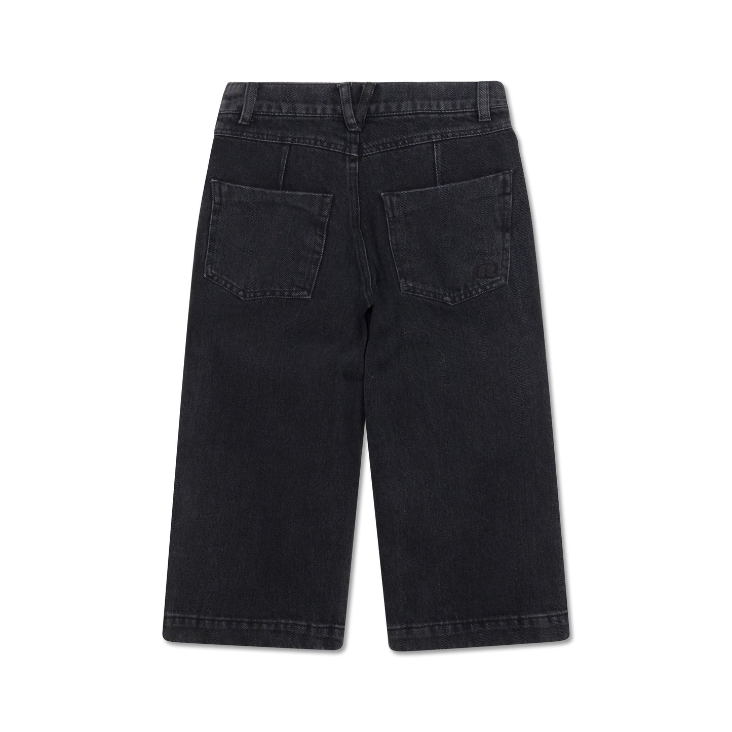 repose ams / culotte jeans washed black