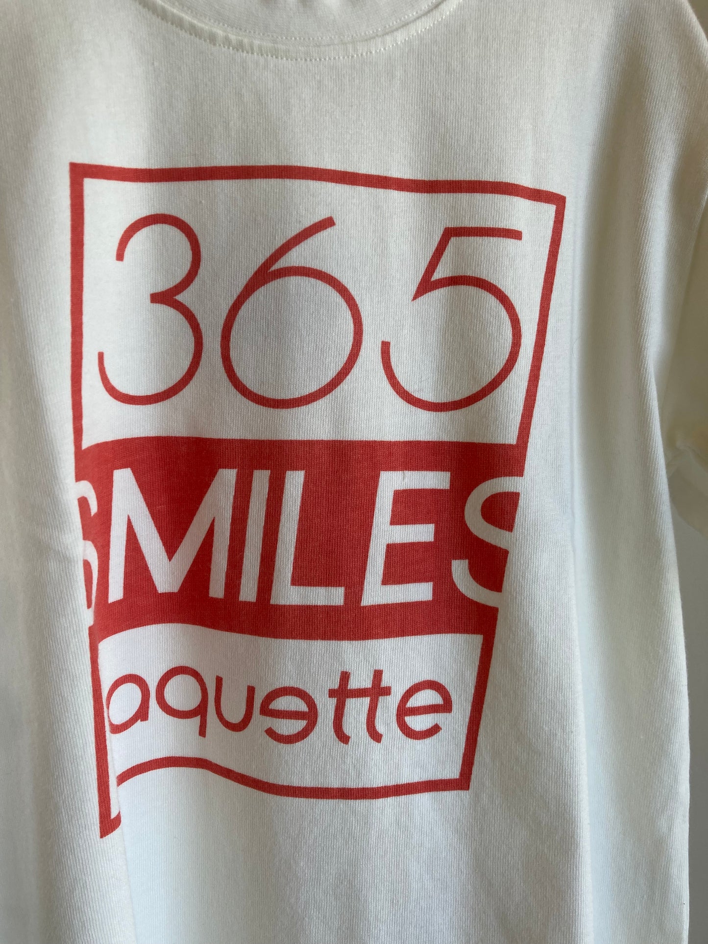 raquette / 365 smiles tee last 3/4y !