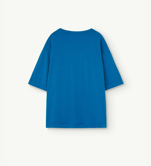 TAO / rooster oversize kids T blue